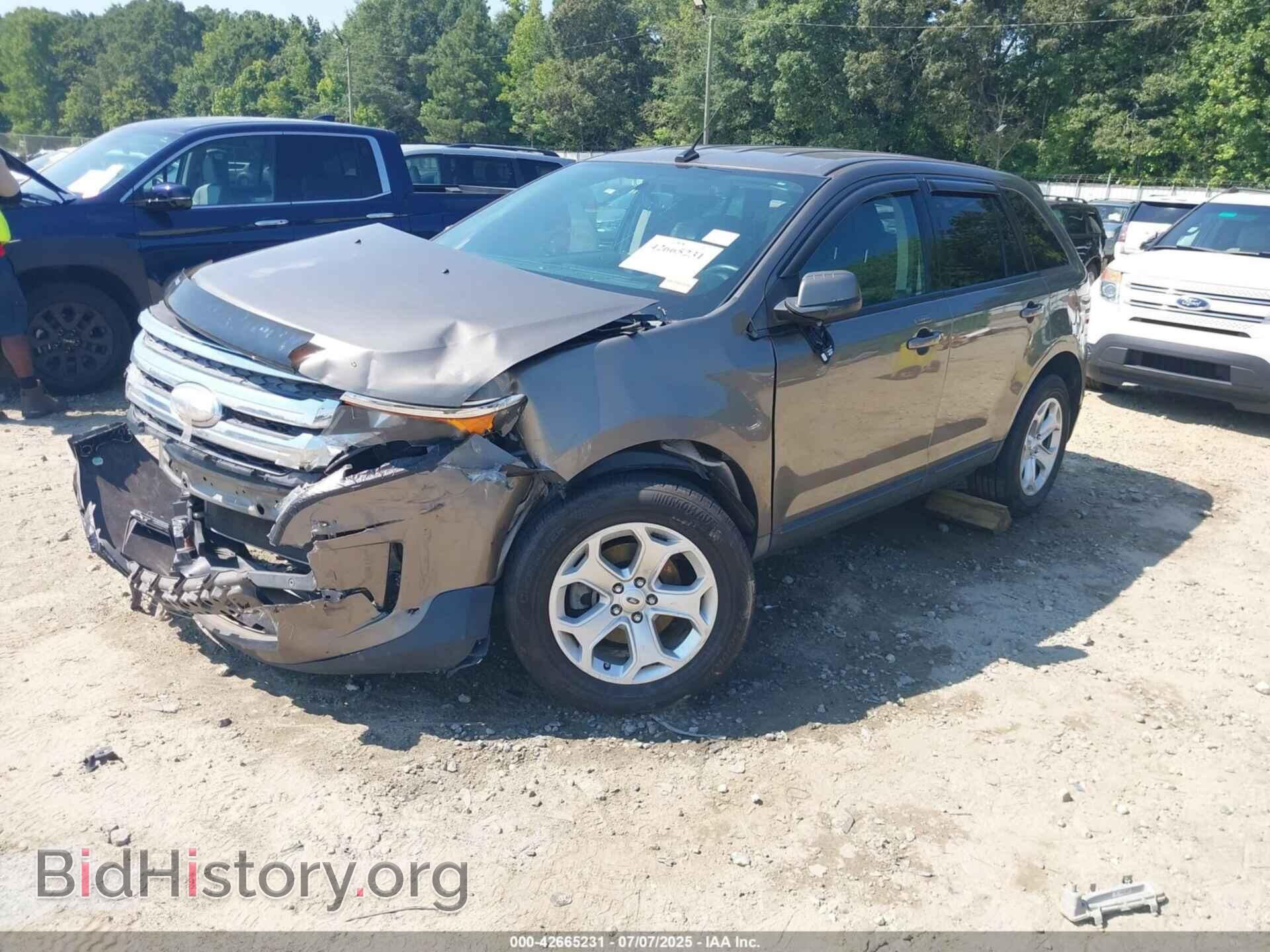 2014 FORD EDGE - VIN: 2FMDK3JC0EBB34837 - Photo 2