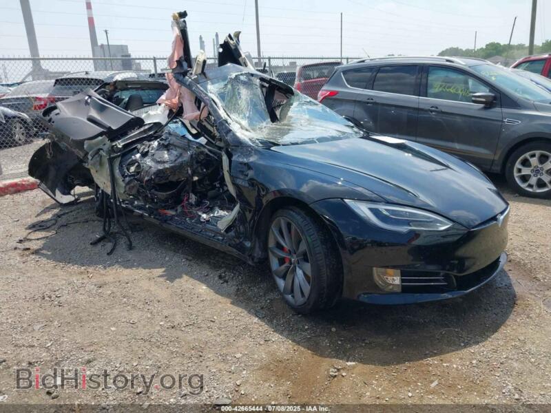 2016 Tesla MODEL S 90d/P100D/P85D/P90D (VIN 5YJSA1E41GF143185) — фото 1 из 11, IAAI, повреждение: биологическое загрязнение