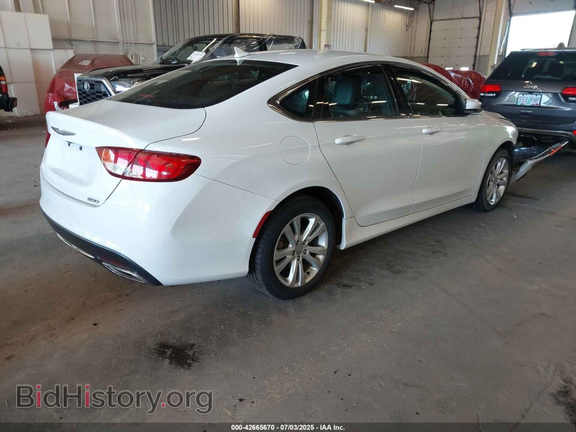 2016 CHRYSLER 200 - VIN: 1C3CCCAG2GN189608 - Фото 4
