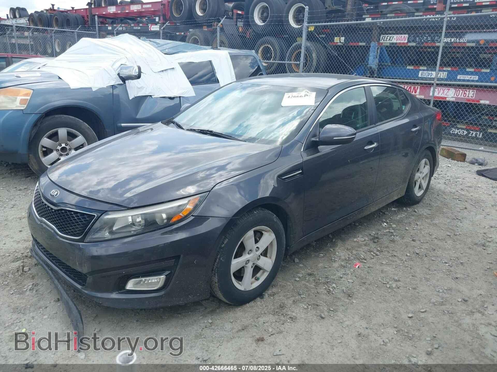 2015 KIA OPTIMA - VIN: KNAGM4A77F5636882 - Фото 2