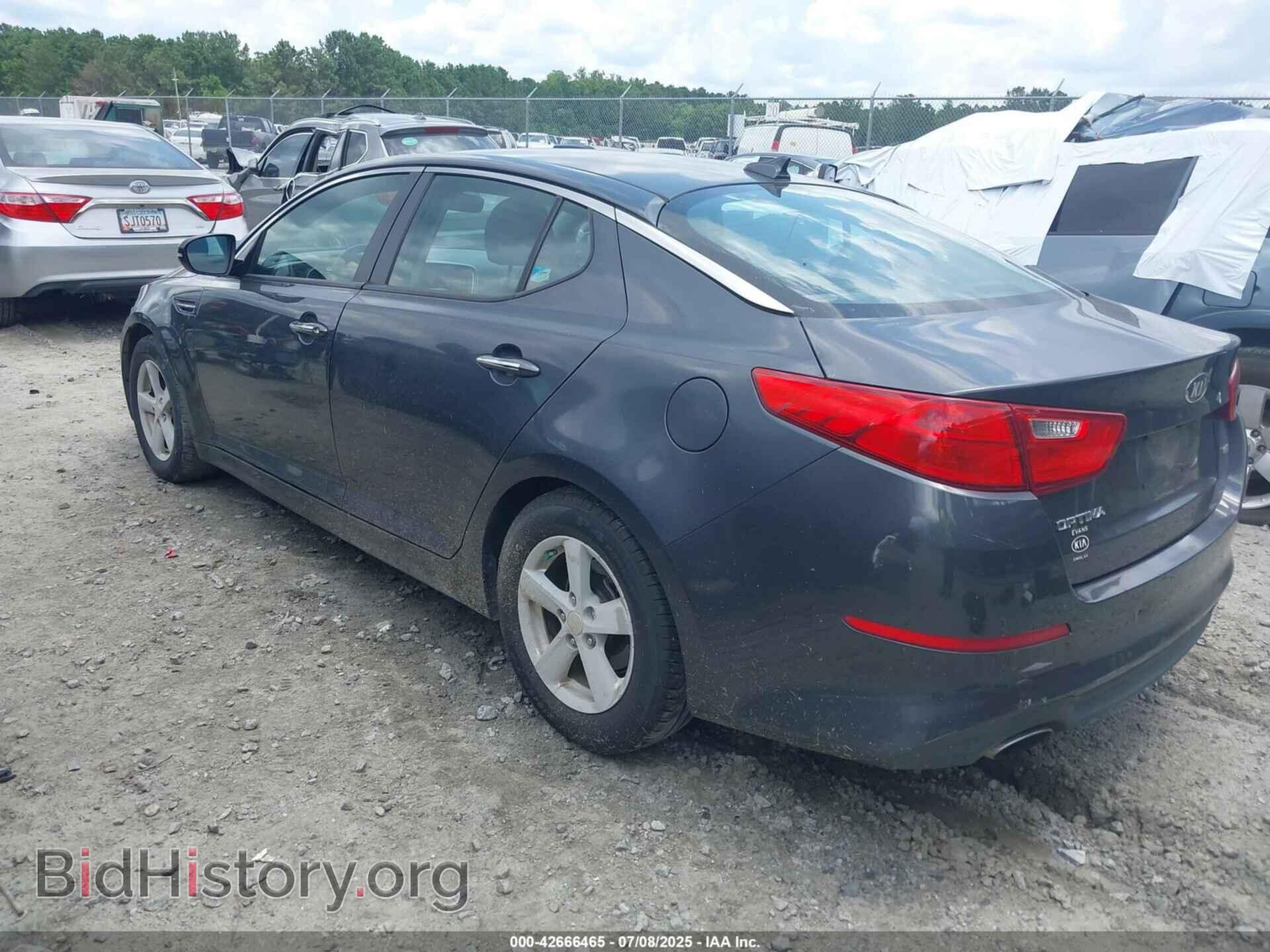 2015 KIA OPTIMA - VIN: KNAGM4A77F5636882 - Фото 3