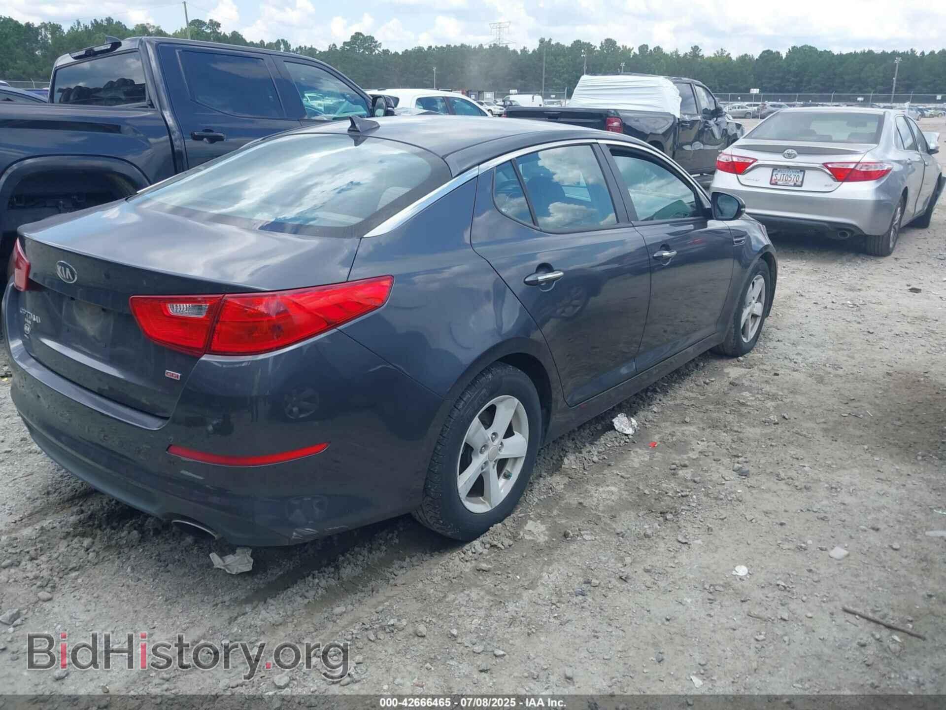 2015 KIA OPTIMA - VIN: KNAGM4A77F5636882 - Фото 4