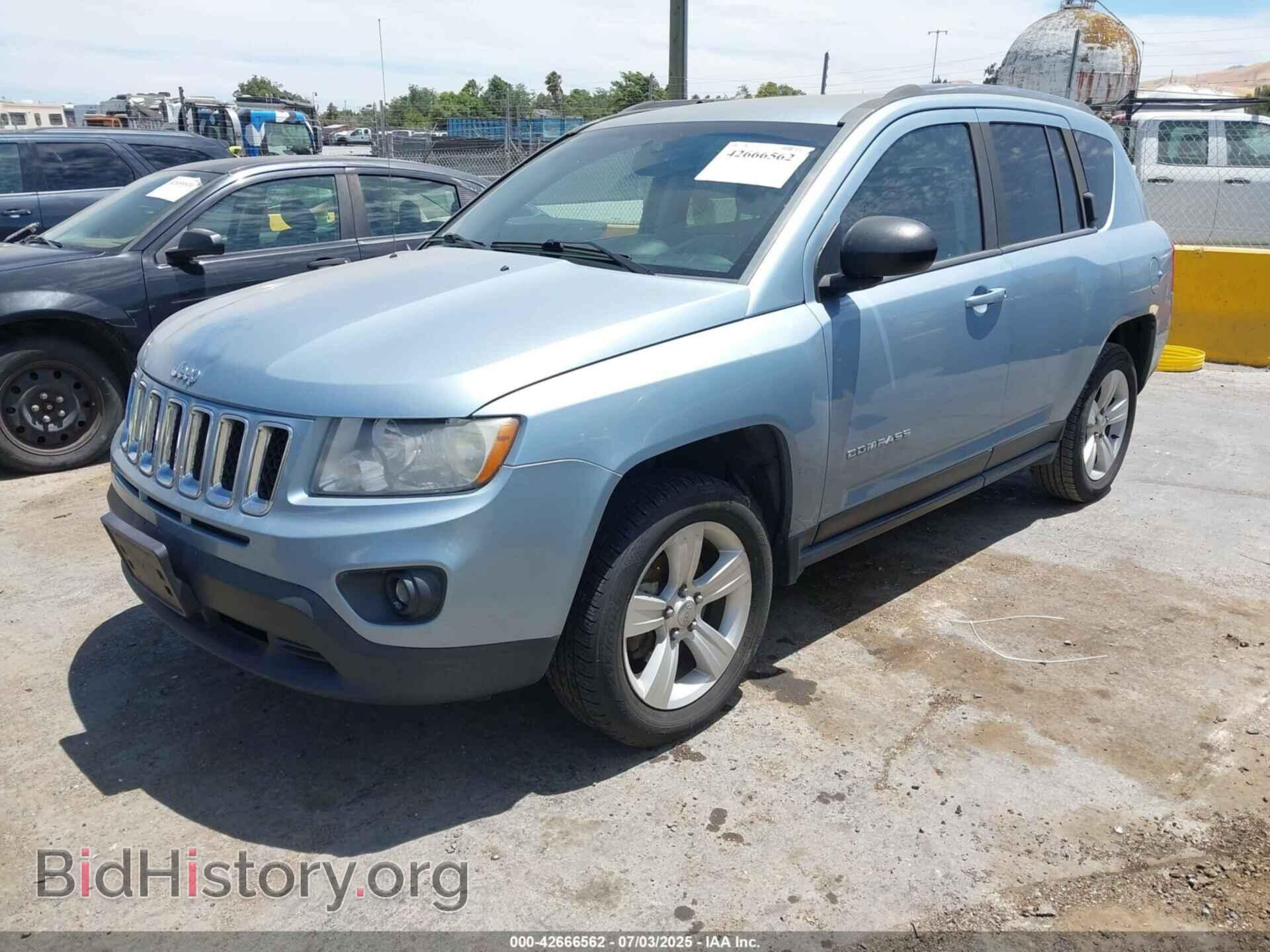 2013 JEEP COMPASS - VIN: 1C4NJCBB0DD194711 - Фото 2