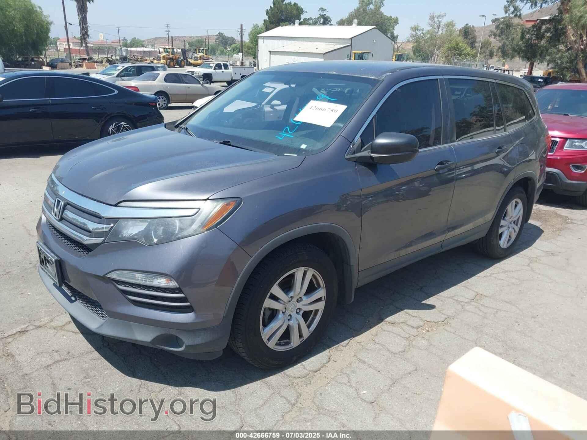 2017 HONDA PILOT - VIN: 5FNYF5H19HB032115 - Фото 2