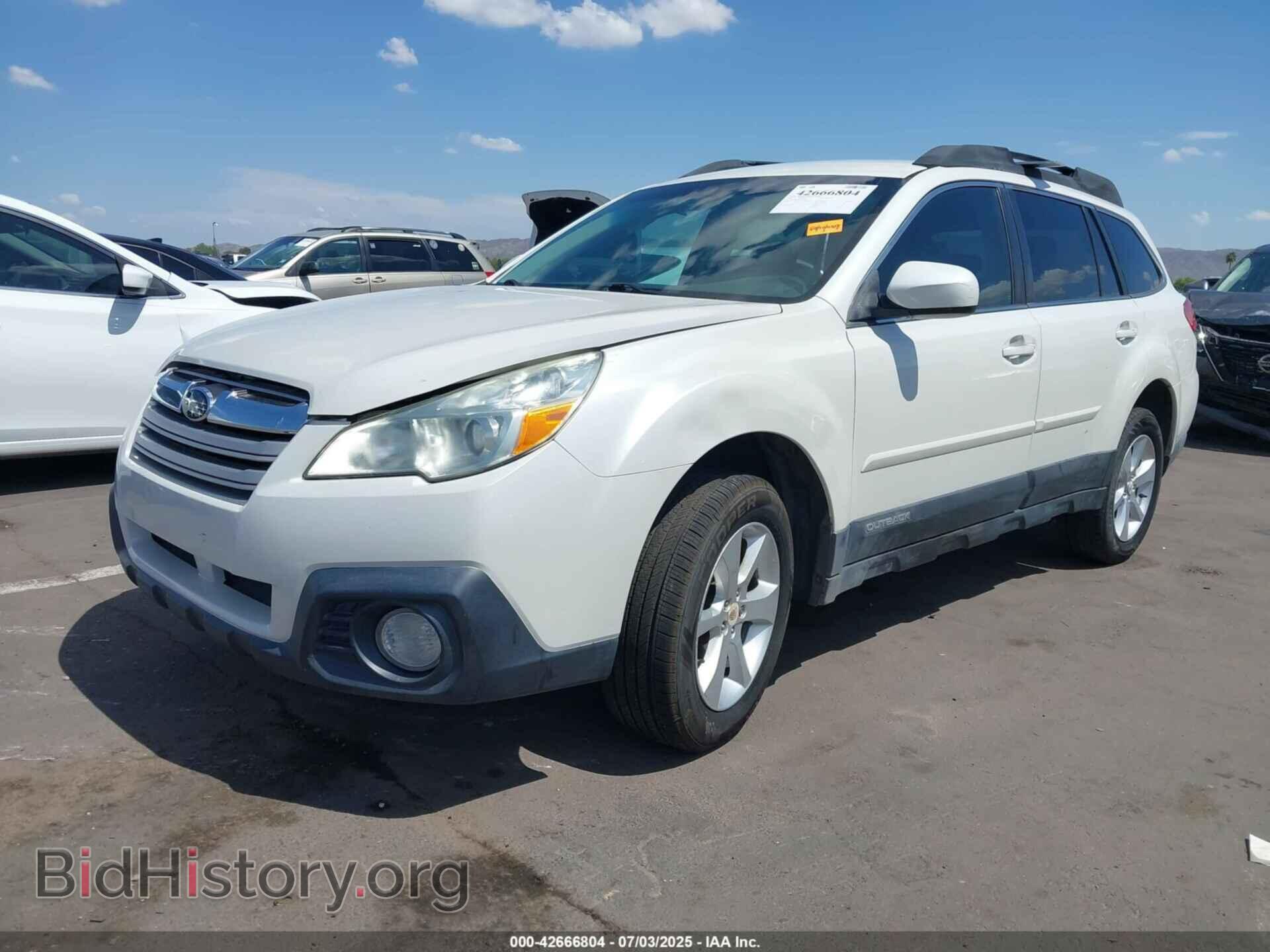 2014 SUBARU OUTBACK - VIN: 4S4BRBCC2E3211525 - Фото 2
