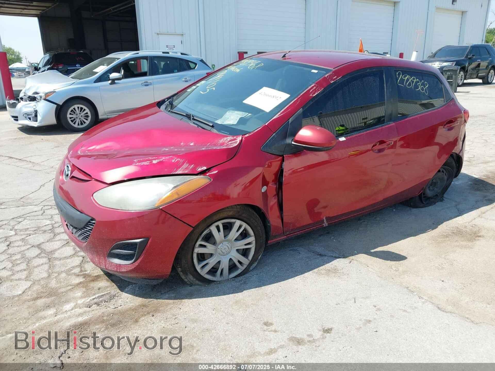 2014 MAZDA MAZDA2 - VIN: JM1DE1KY1E0187770 - Фото 2