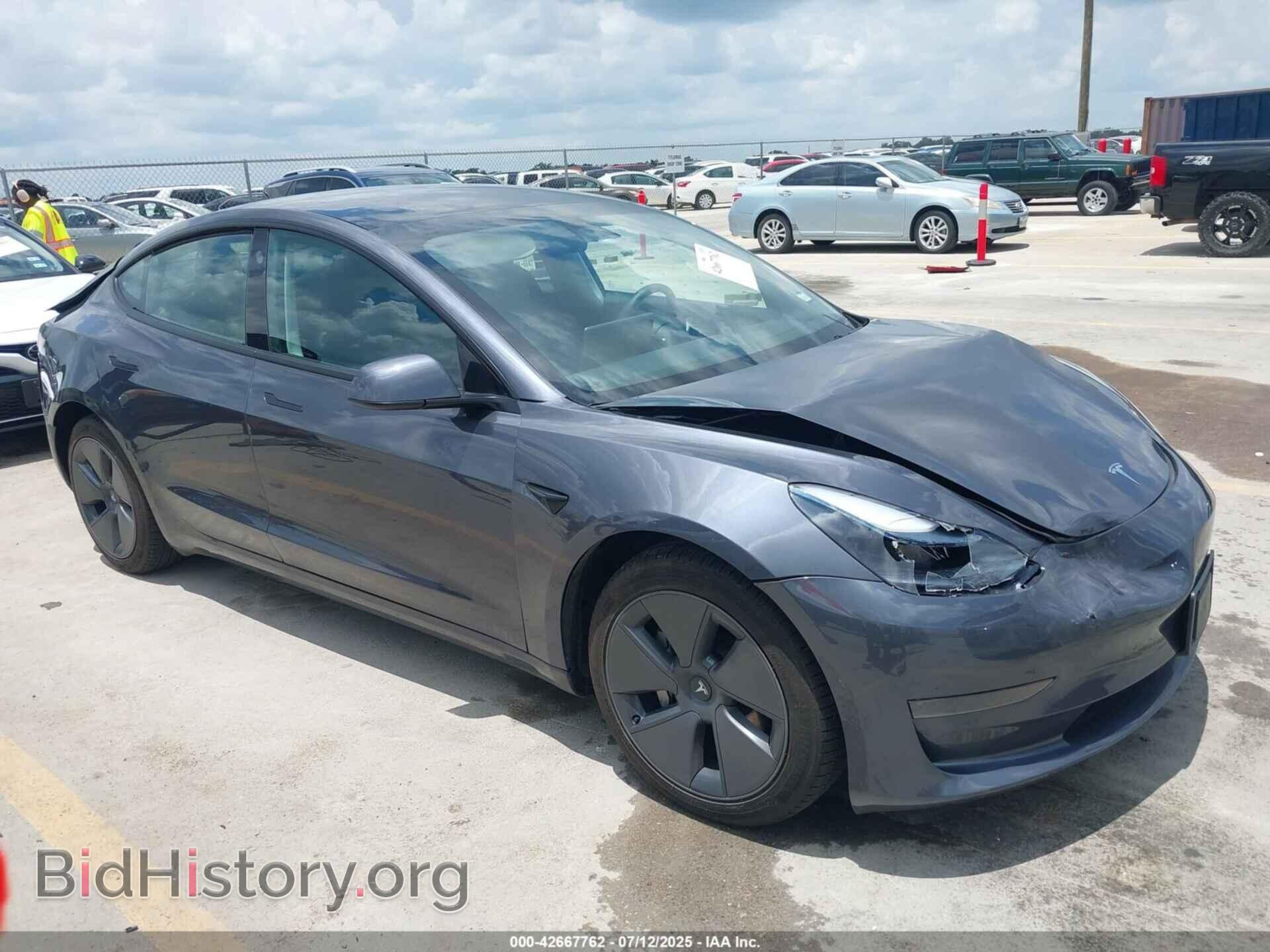Photo 5YJ3E1EA3PF668182 - TESLA MODEL 3 2023