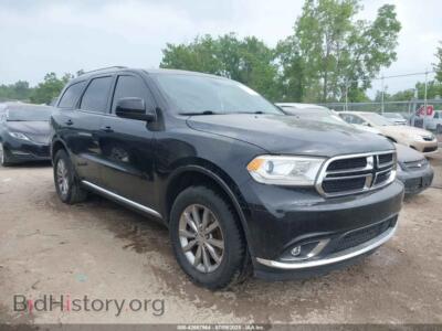 2017 Dodge DURANGO SXT AWD, black — VIN 1C4RDJAG7HC747876, IAAI