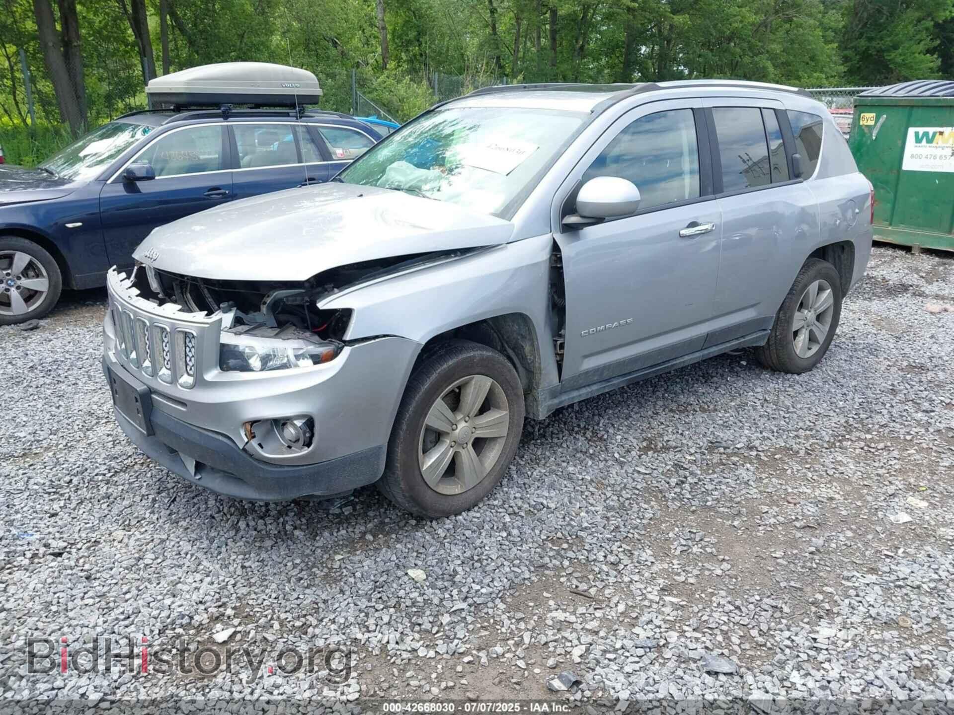 2015 JEEP COMPASS - VIN: 1C4NJDEB5FD304091 - Фото 2