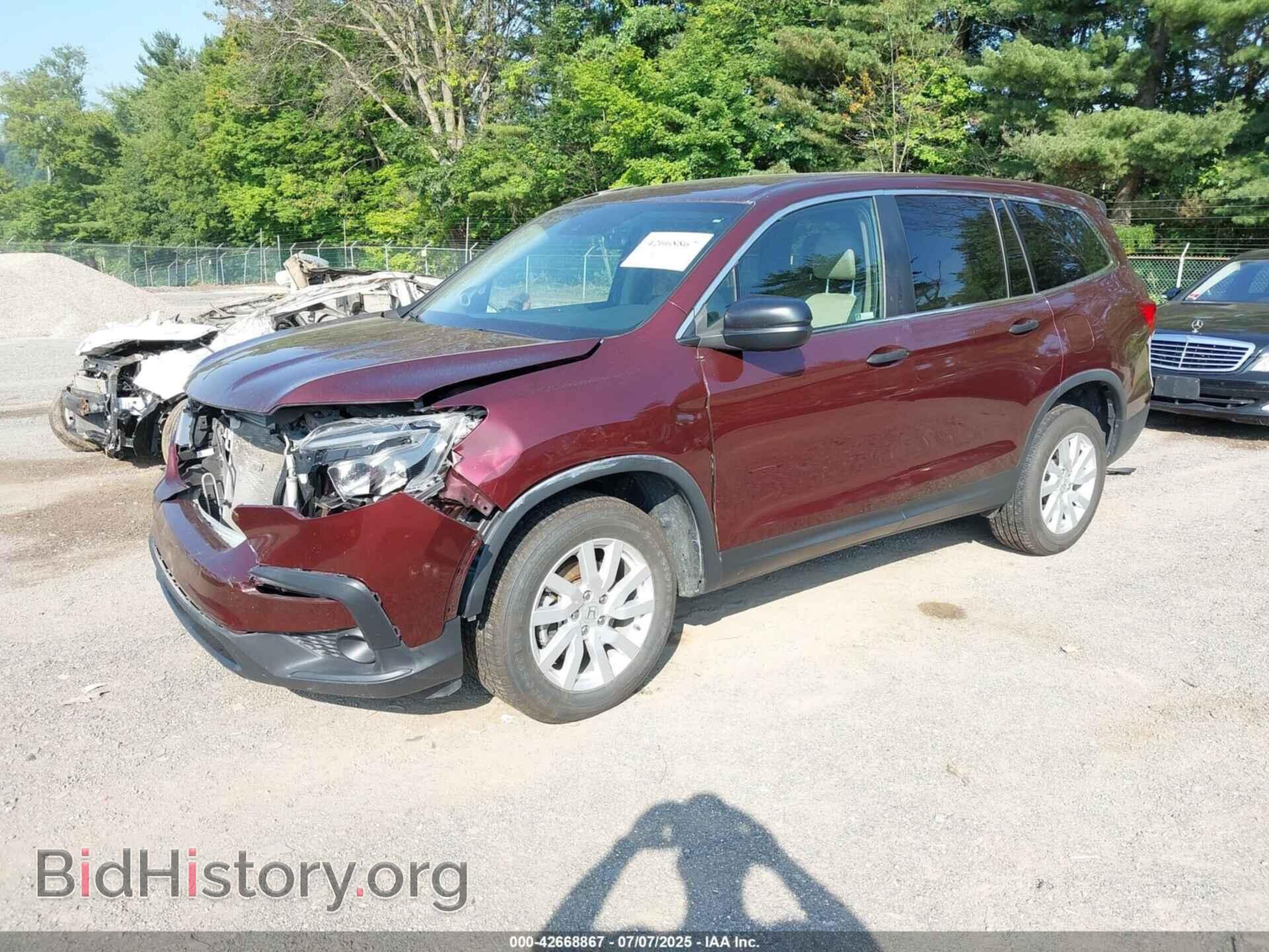 2019 HONDA PILOT - VIN: 5FNYF6H17KB096361 - Фото 2
