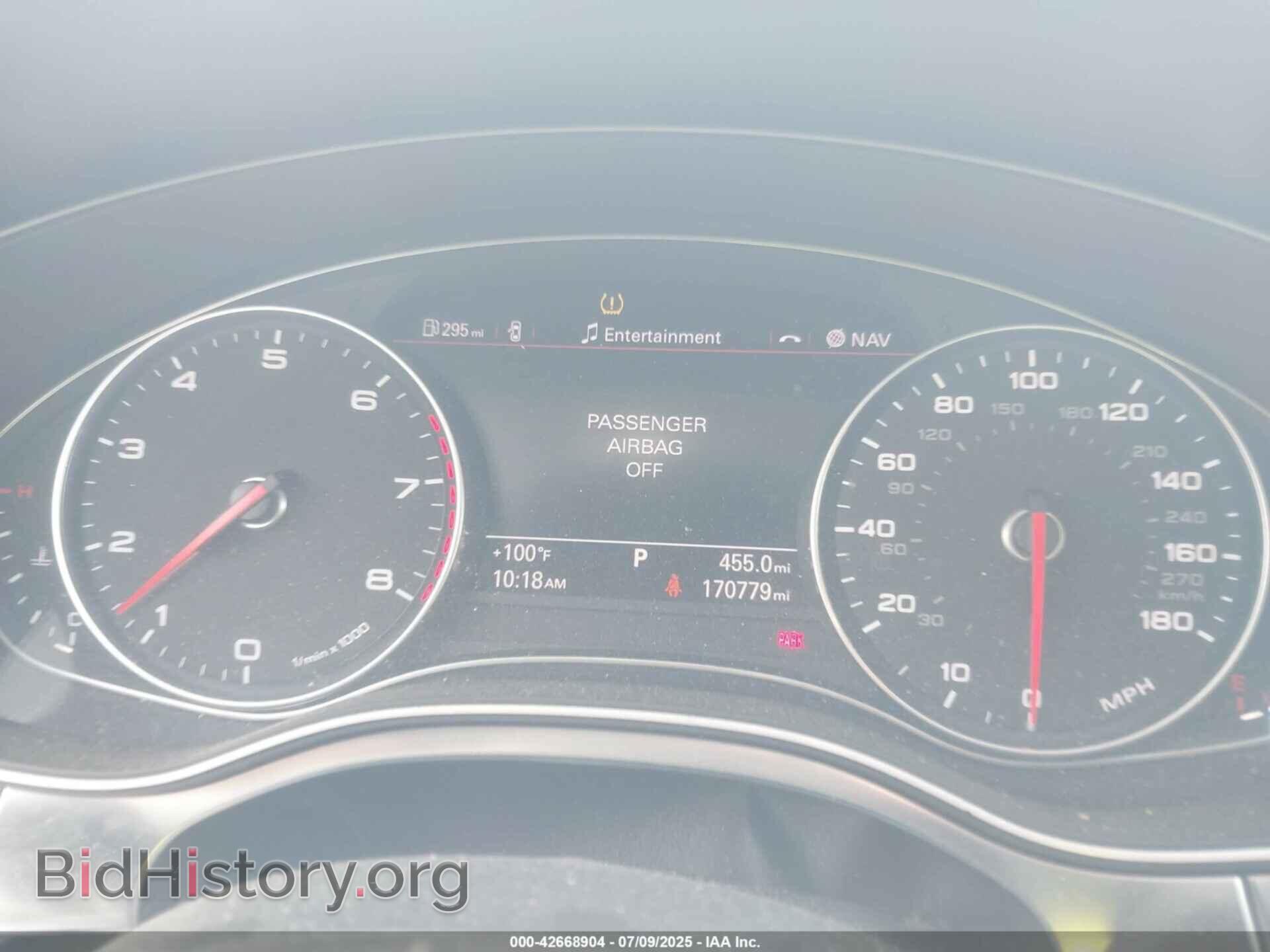 2012 AUDI A7 - VIN: WAUSGBFC2CN006839 - Photo 7