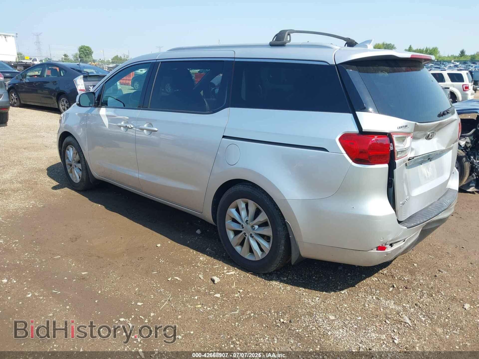 2017 KIA SEDONA - VIN: KNDMC5C19H6252932 - Фото 3