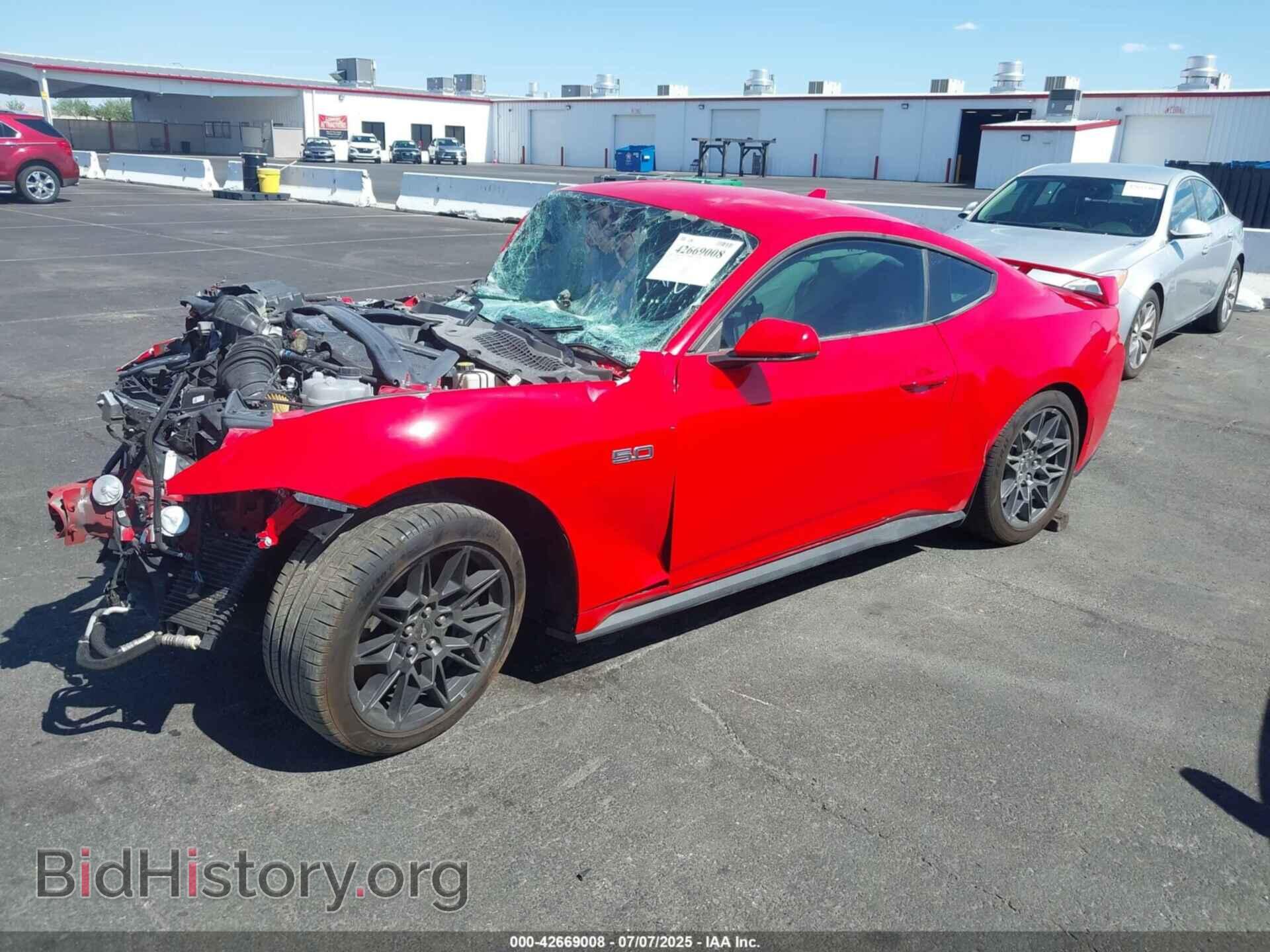 2024 FORD MUSTANG - VIN: 1FA6P8CF3R5416201 - Фото 2