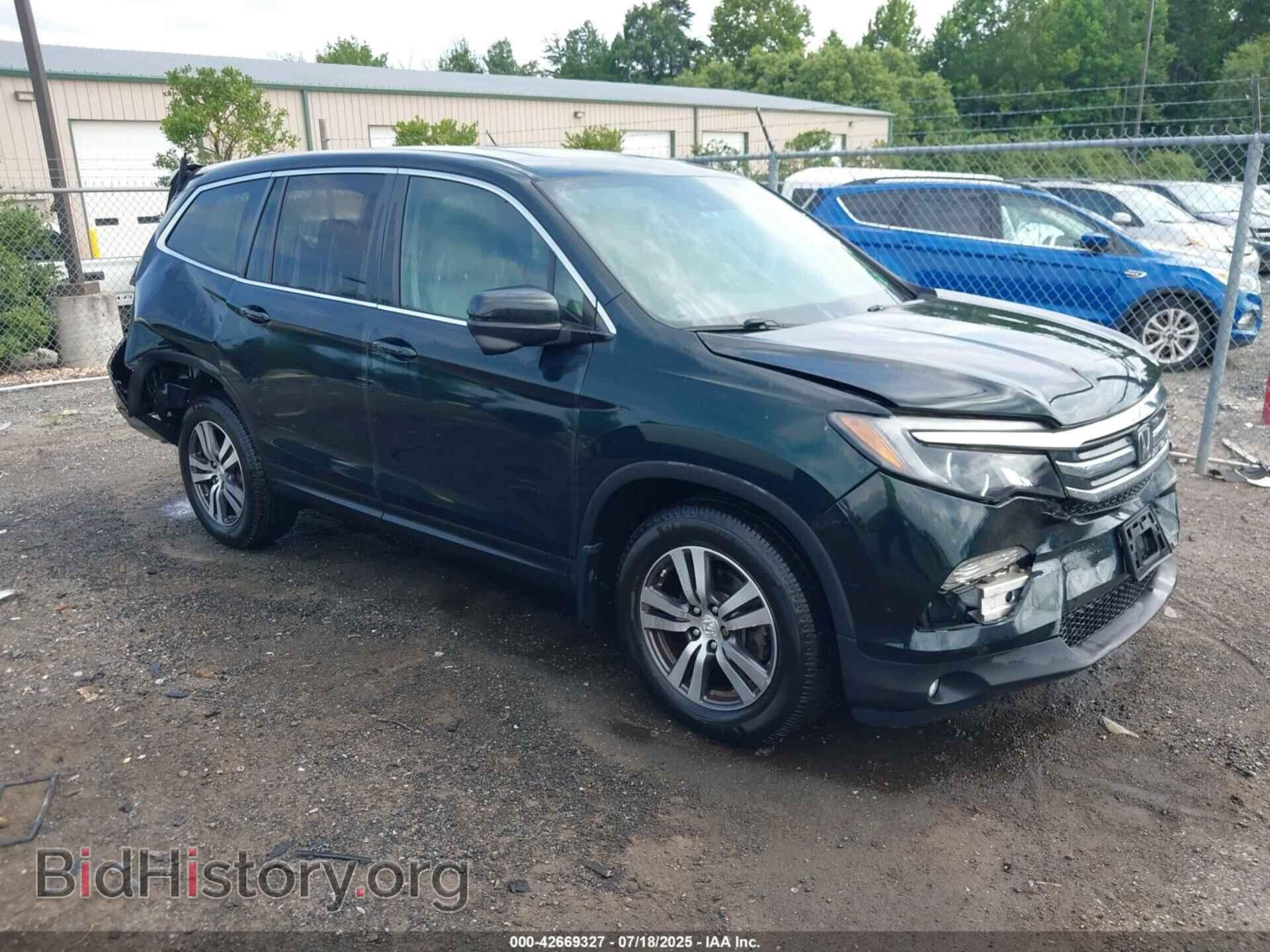 Фотография 5FNYF6H61GB076030 - HONDA PILOT 2016