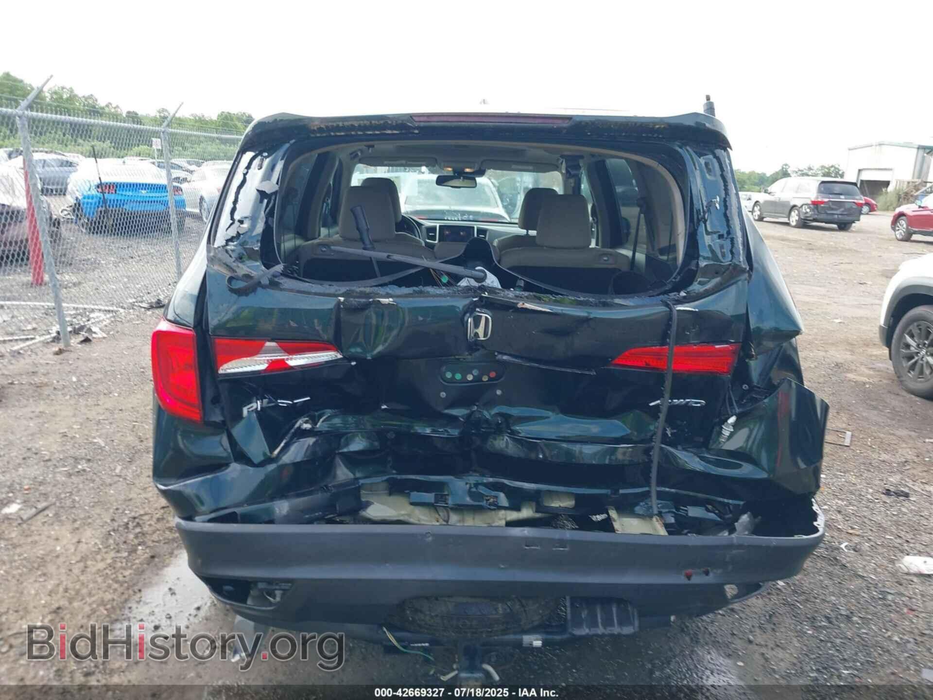 2016 HONDA PILOT - VIN: 5FNYF6H61GB076030 - Фото 6