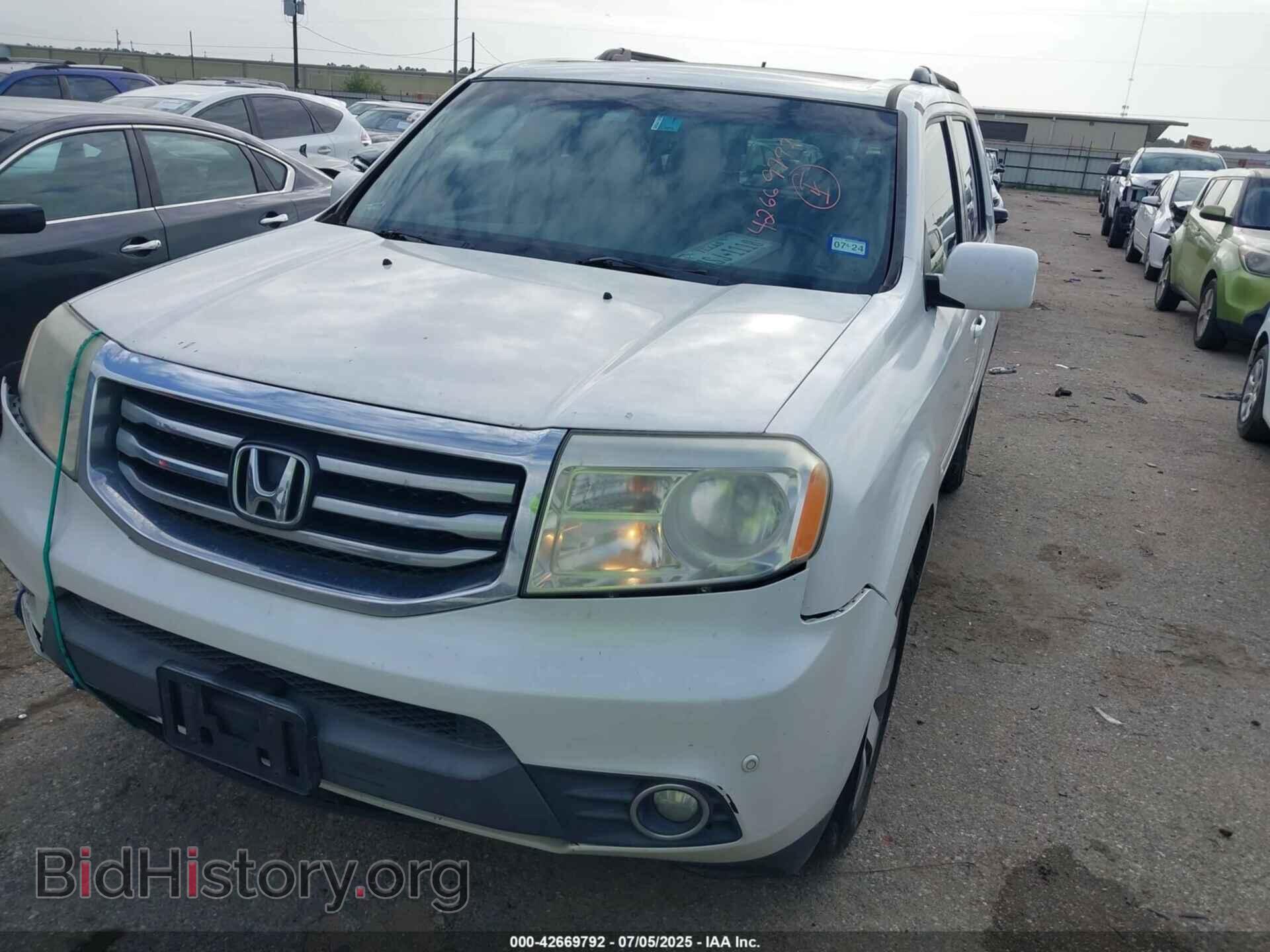 2013 HONDA PILOT - VIN: 5FNYF3H95DB031130 - Фото 2