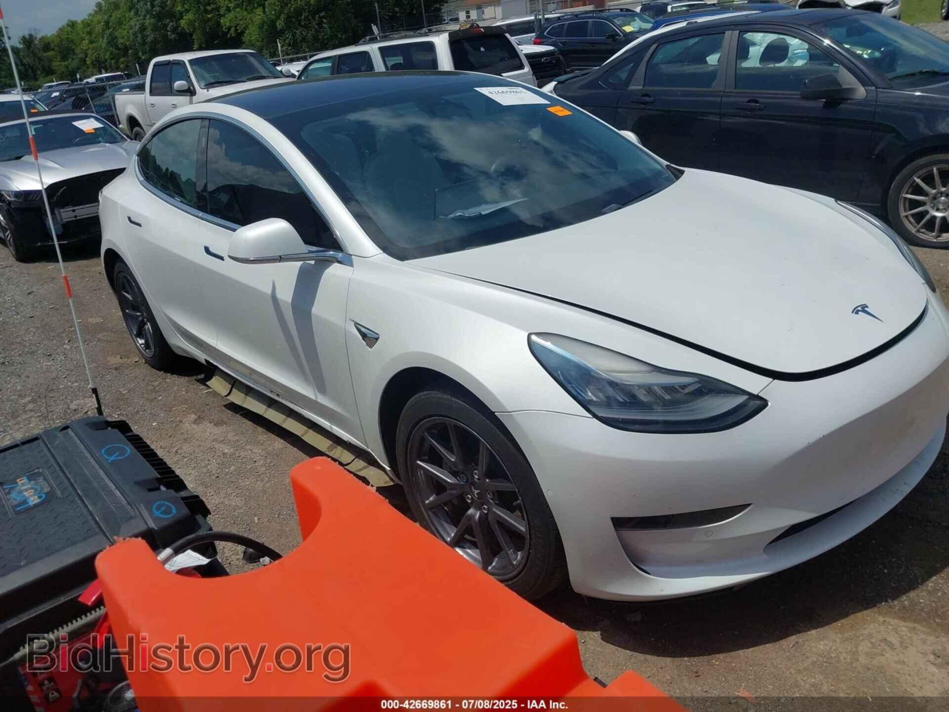 Photo 5YJ3E1EA2KF332578 - TESLA MODEL 3 2019