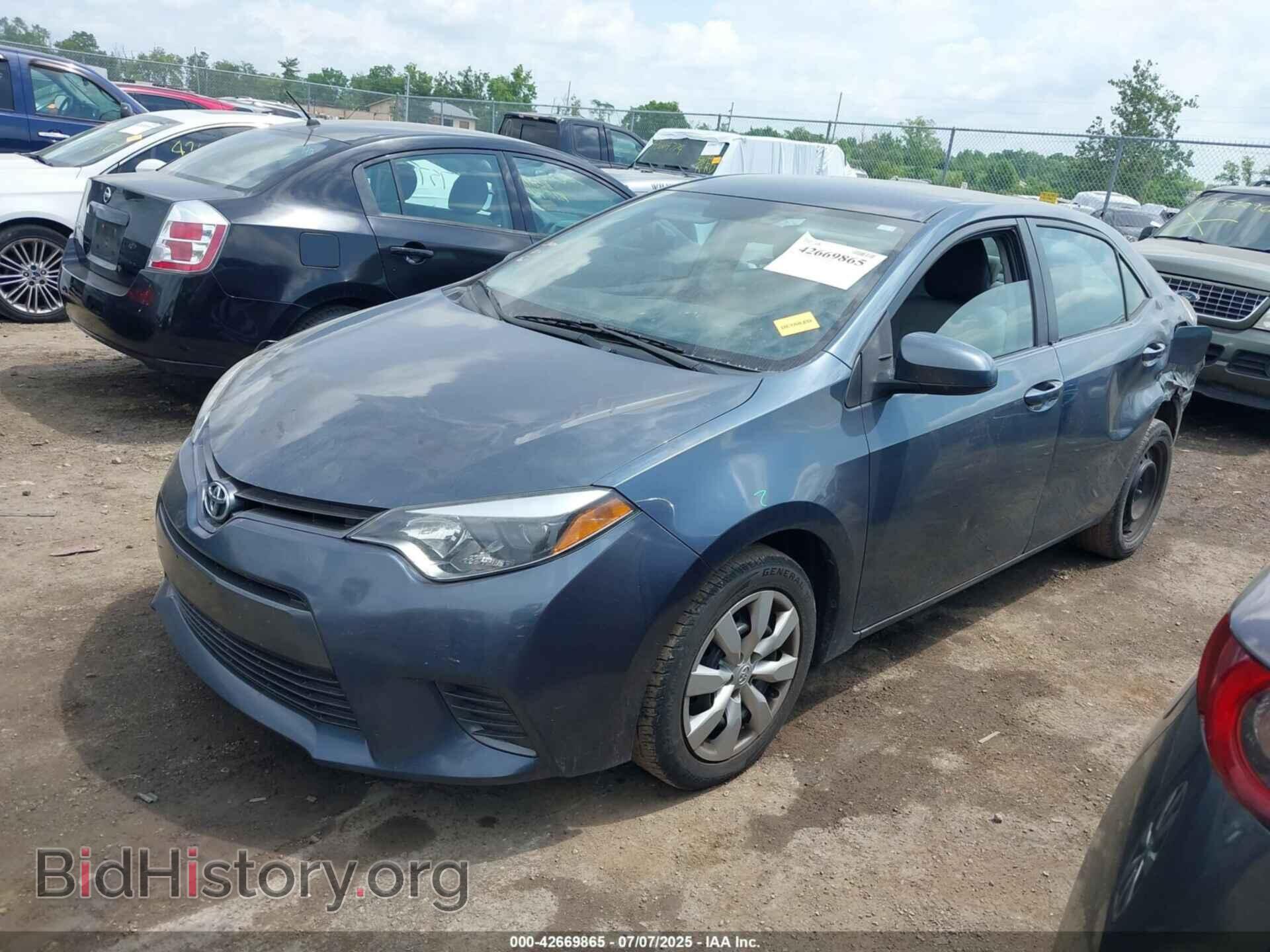 2015 TOYOTA COROLLA - VIN: 2T1BURHE3FC439287 - Фото 2