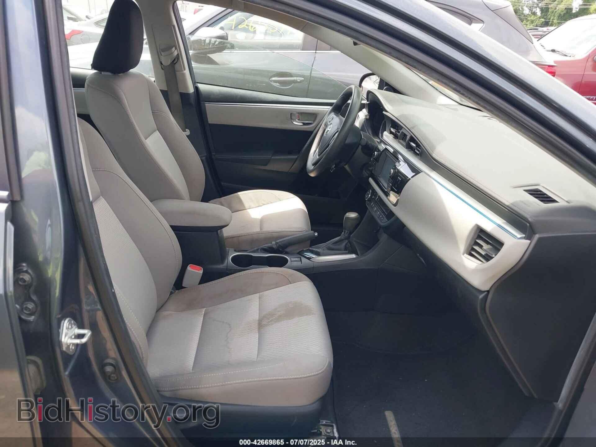 2015 TOYOTA COROLLA - VIN: 2T1BURHE3FC439287 - Фото 5