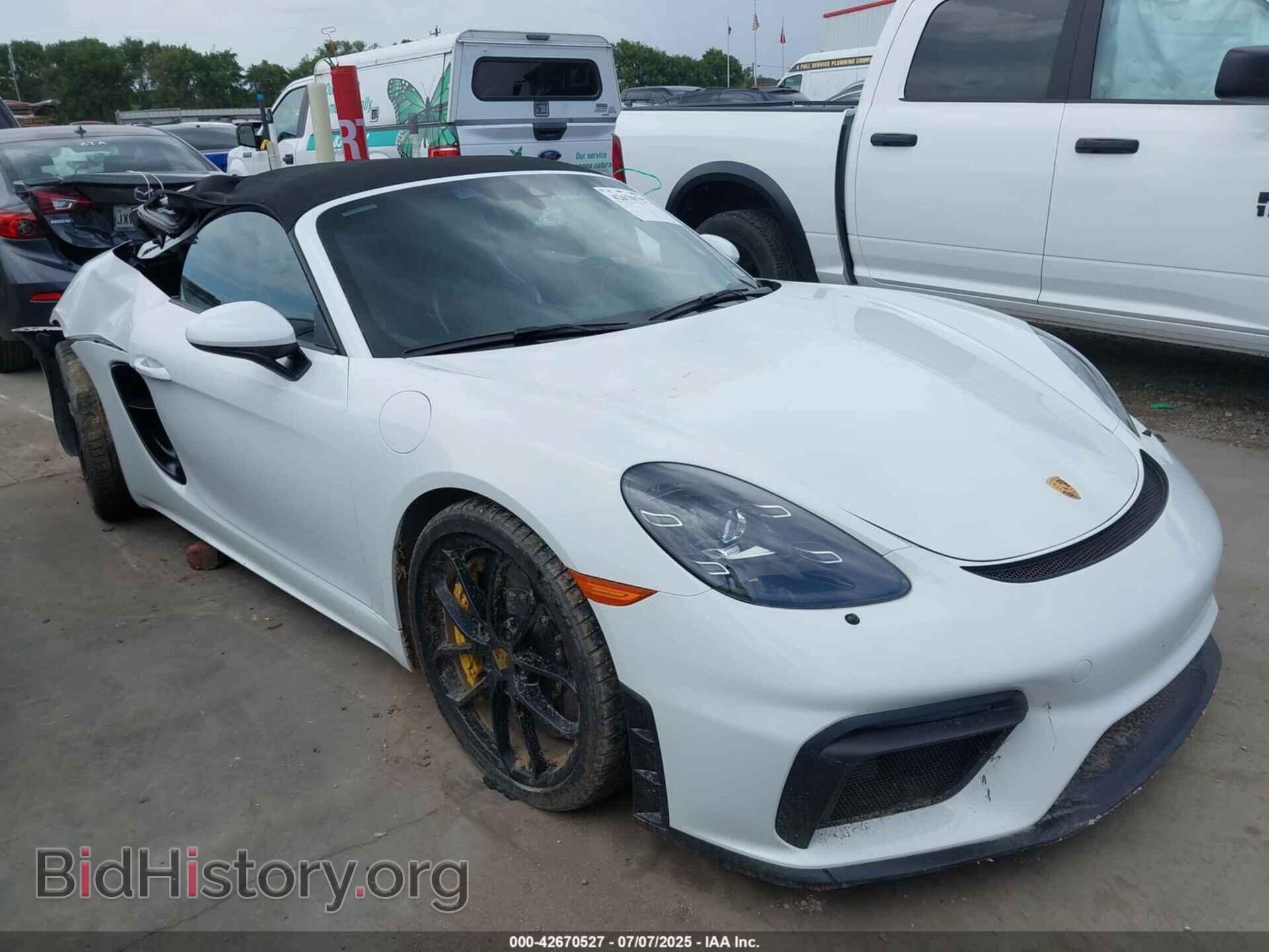 Фотография WP0CC2A89MS240128 - PORSCHE 718 SPYDER 2021