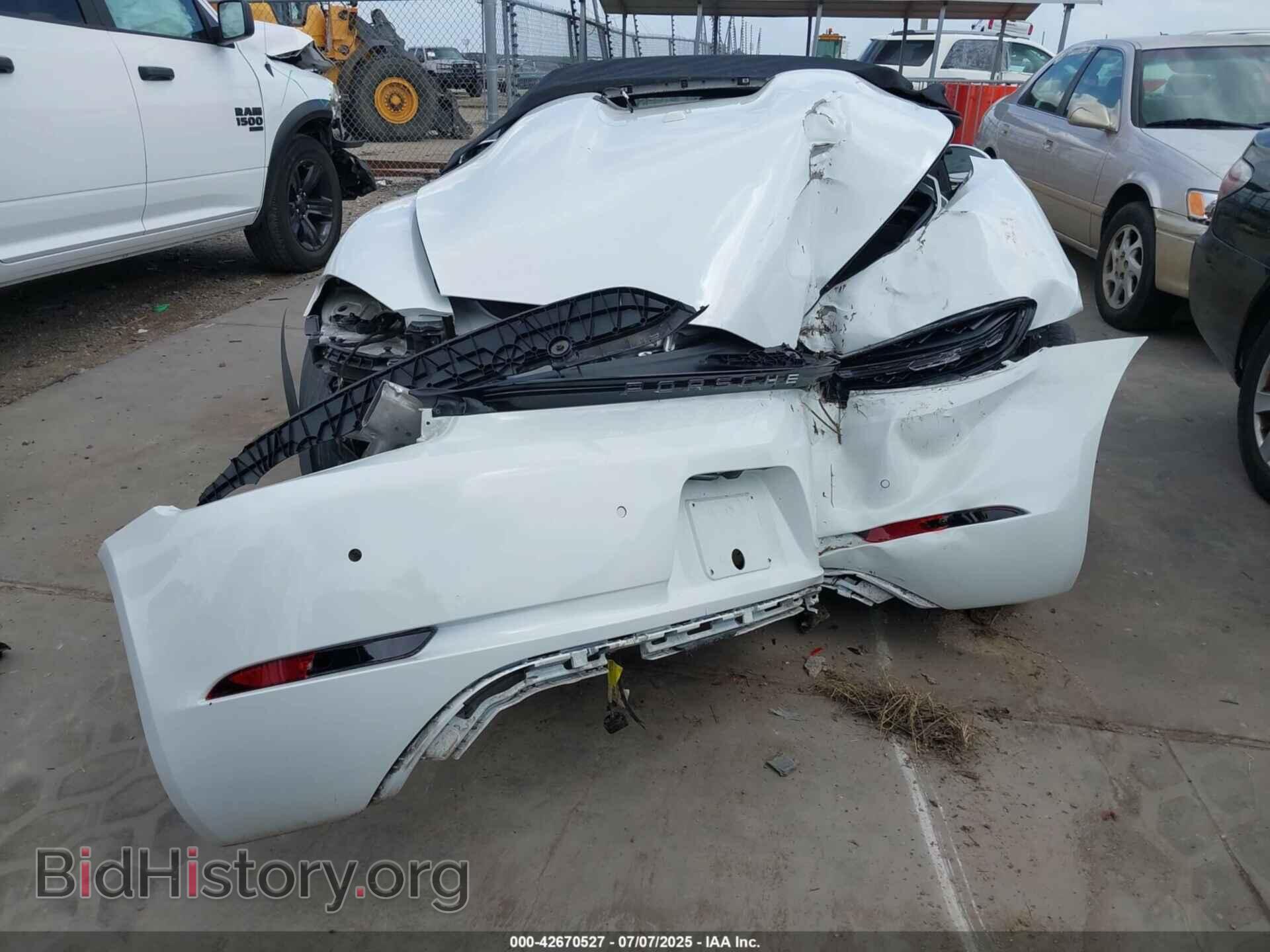 2021 PORSCHE 718 SPYDER - VIN: WP0CC2A89MS240128 - Фото 6