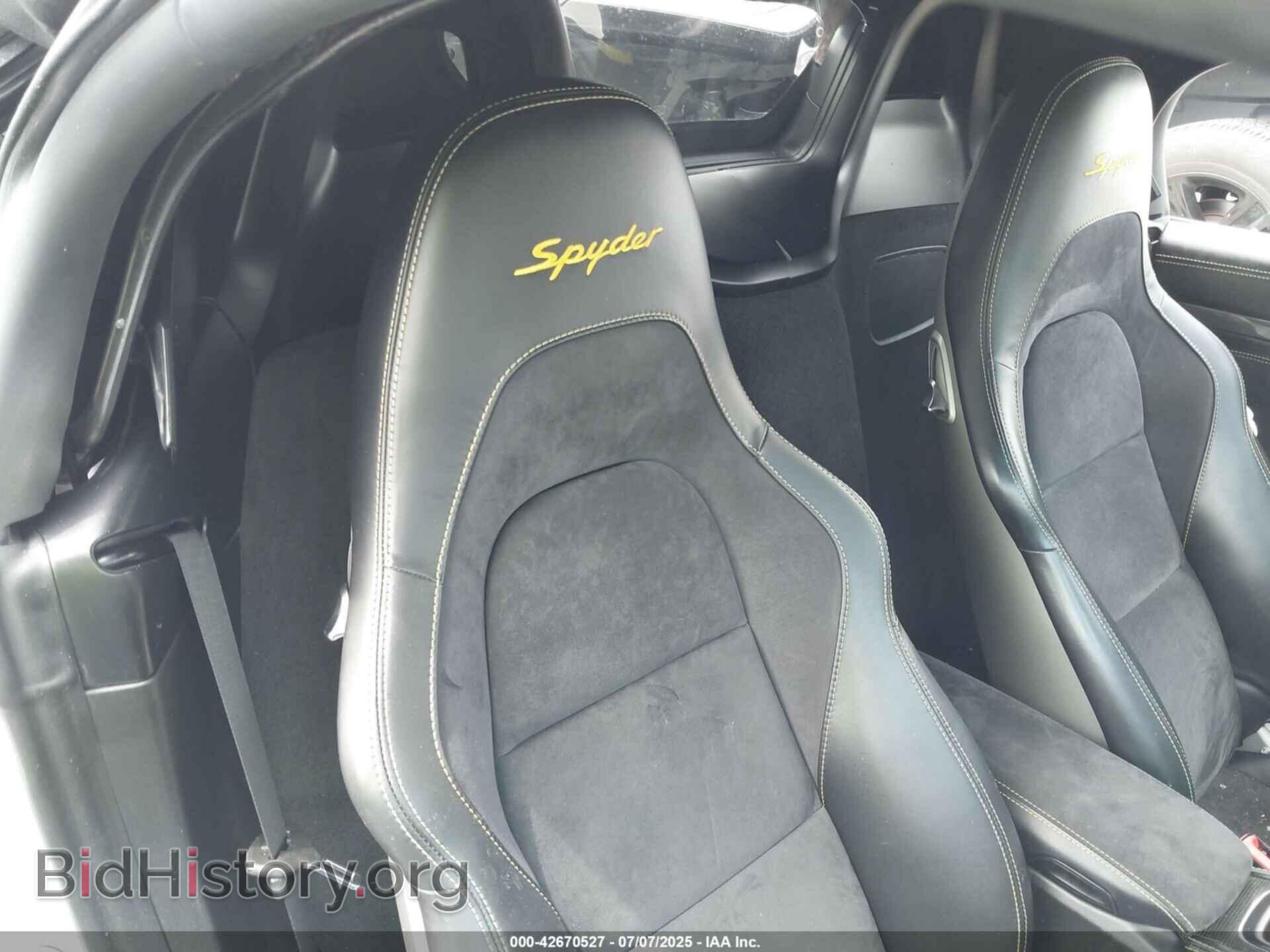 2021 PORSCHE 718 SPYDER - VIN: WP0CC2A89MS240128 - Фото 8