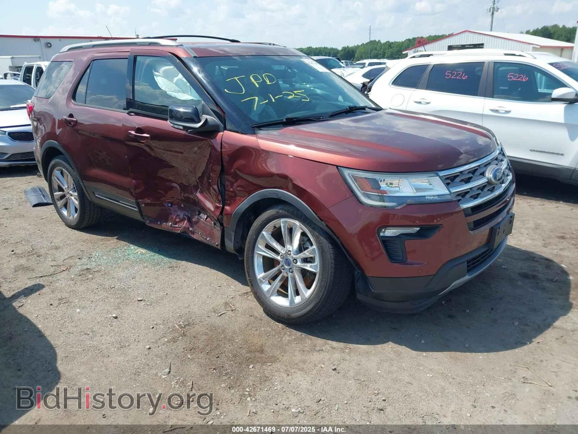 Фотография 1FM5K7D83JGB63593 - FORD EXPLORER 2018