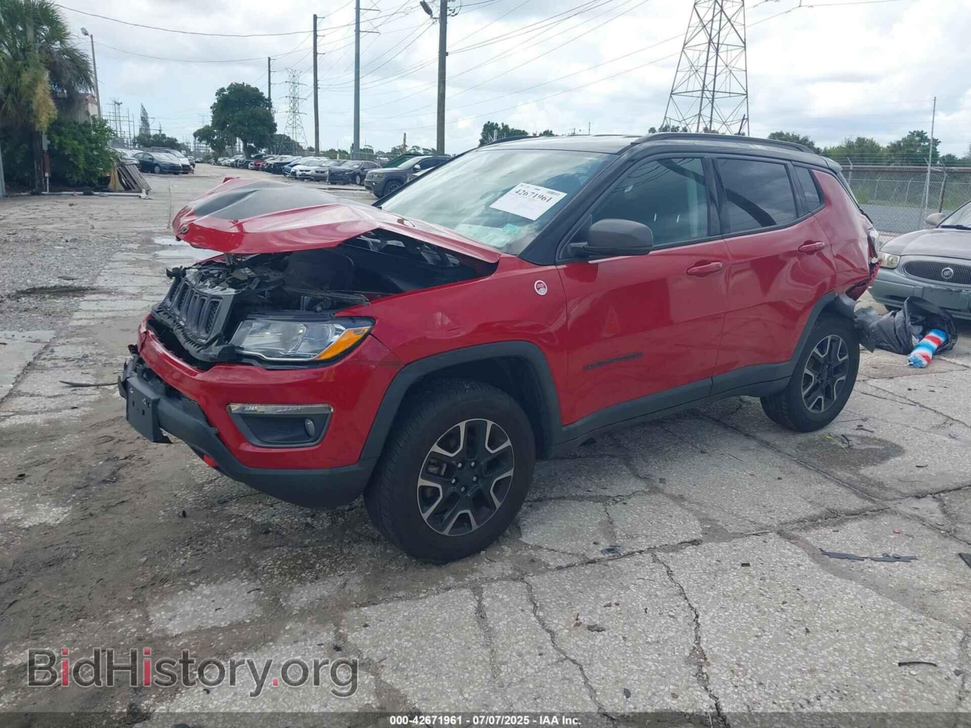 2019 JEEP COMPASS - VIN: 3C4NJDDB9KT650148 - Фото 2