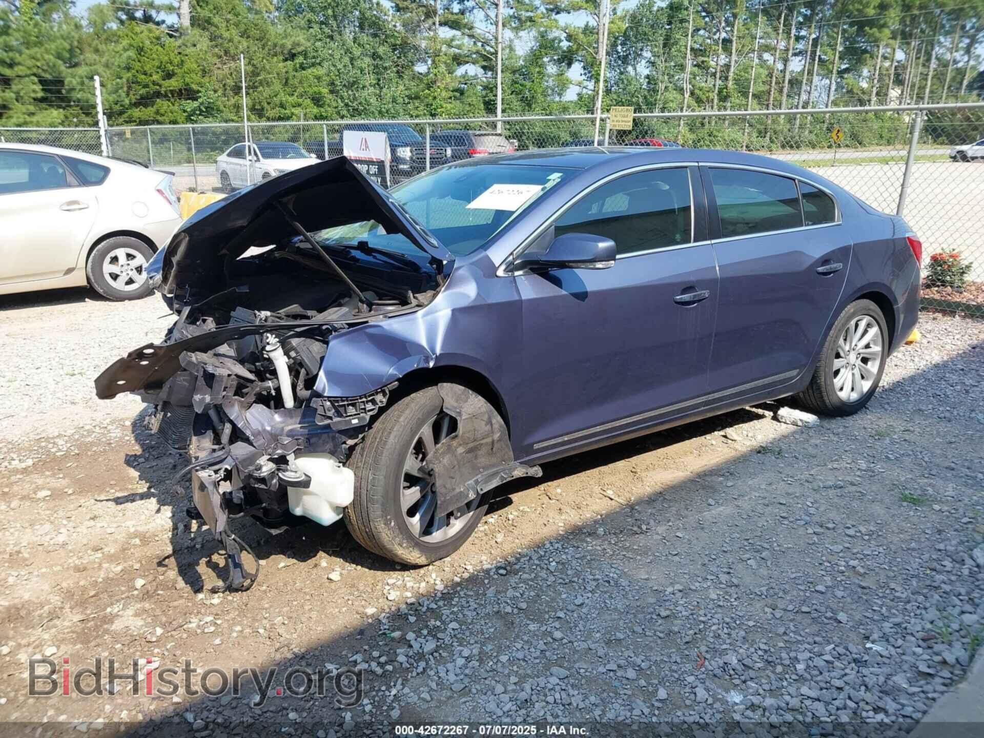 2014 BUICK LACROSSE - VIN: 1G4GB5G39EF232330 - Фото 2