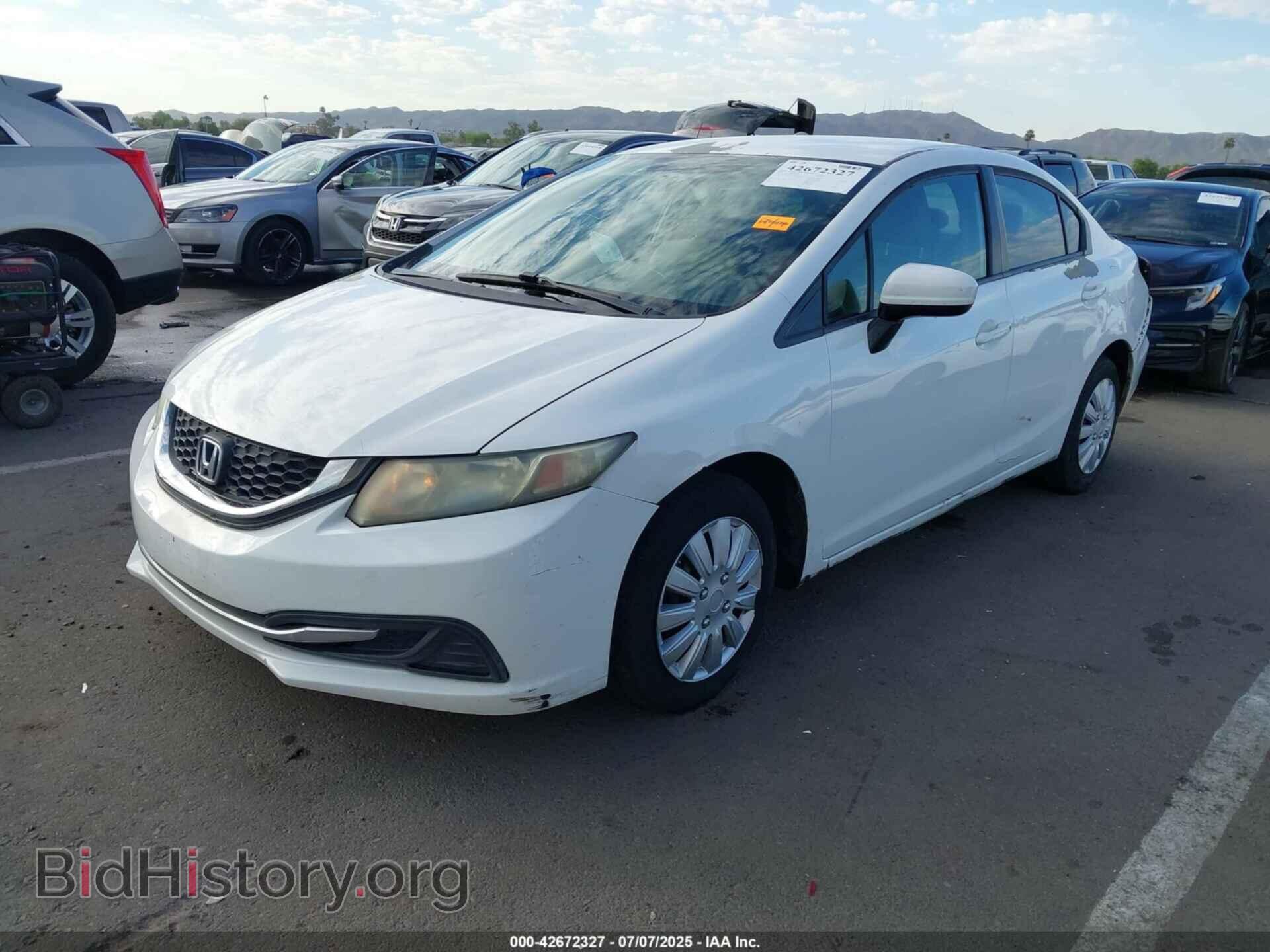 2015 HONDA CIVIC - VIN: 2HGFB2F51FH551885 - Фото 2
