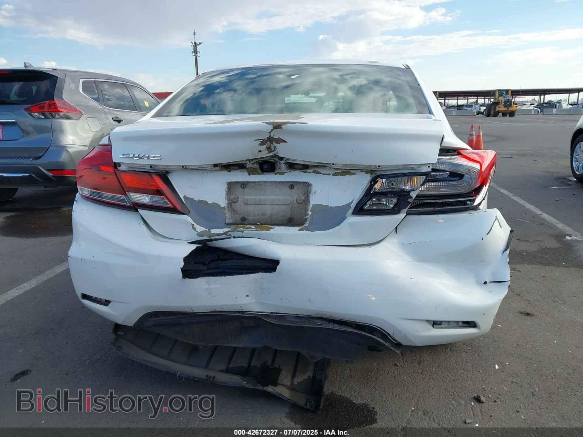 2015 HONDA CIVIC - VIN: 2HGFB2F51FH551885 - Фото 6