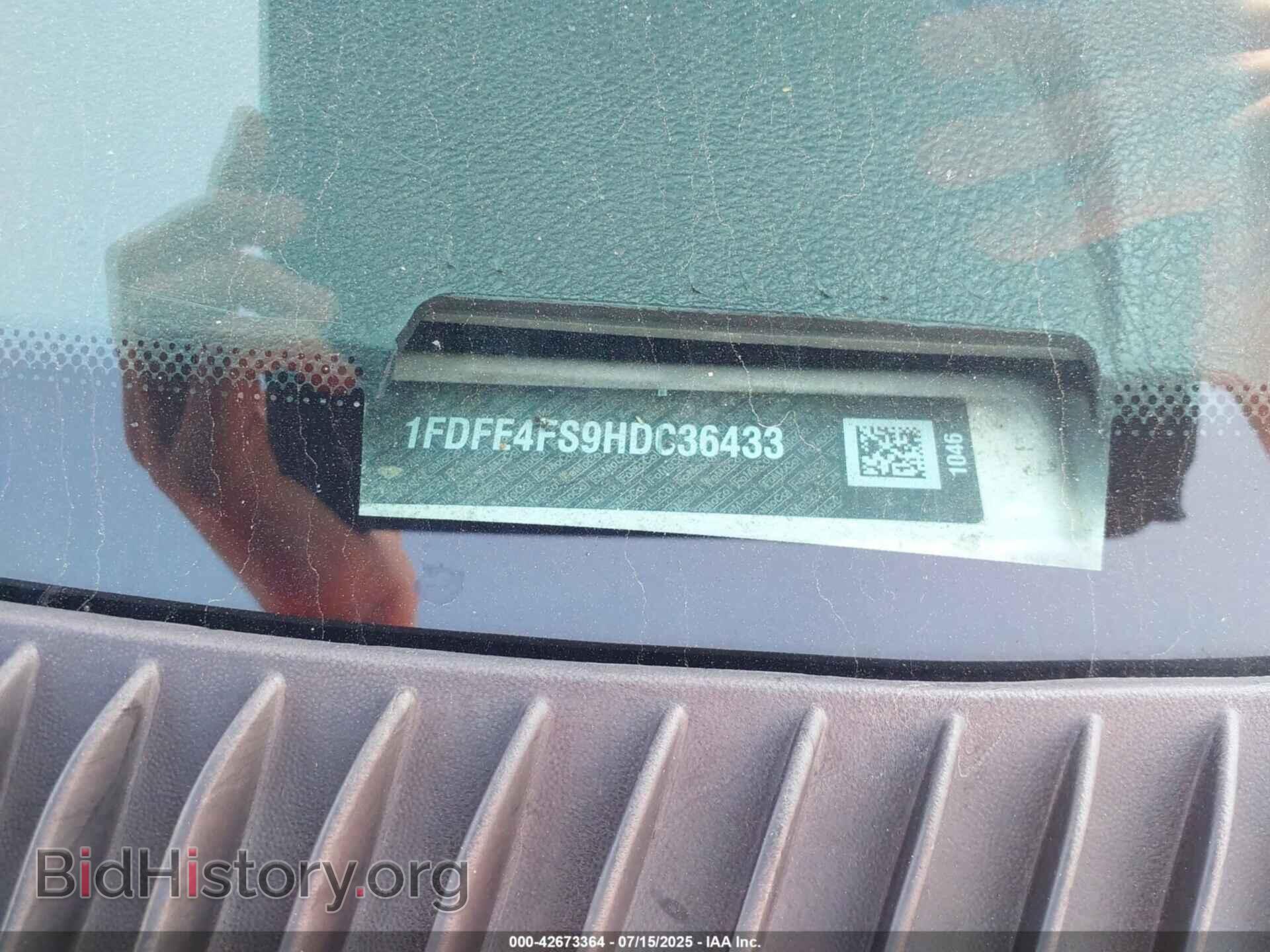 2017 FORD E-450 CUTAWAY - VIN: 1FDFE4FS9HDC36433 - Фото 8