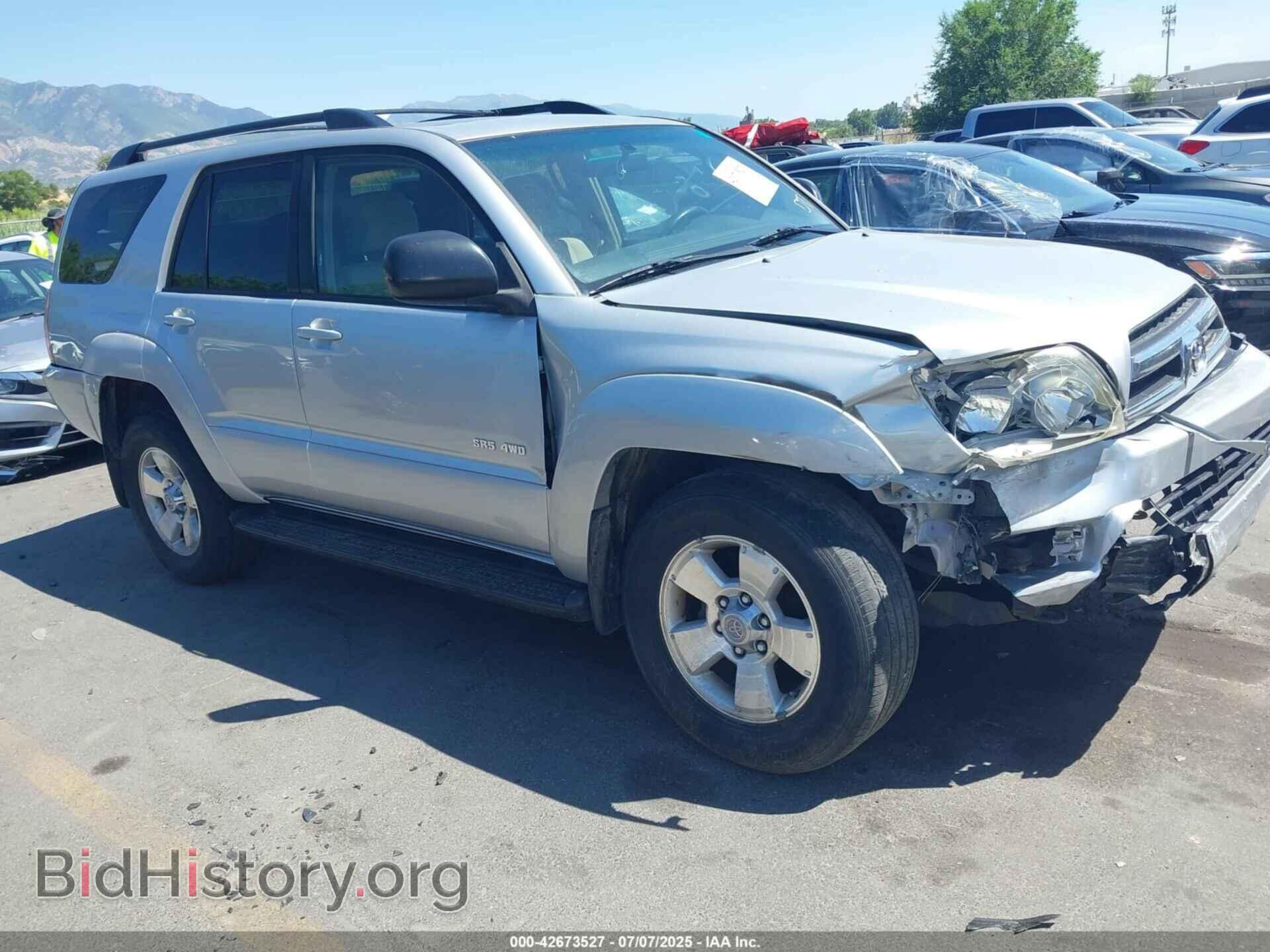 Photo JTEBU14R350075595 - TOYOTA 4RUNNER 2005