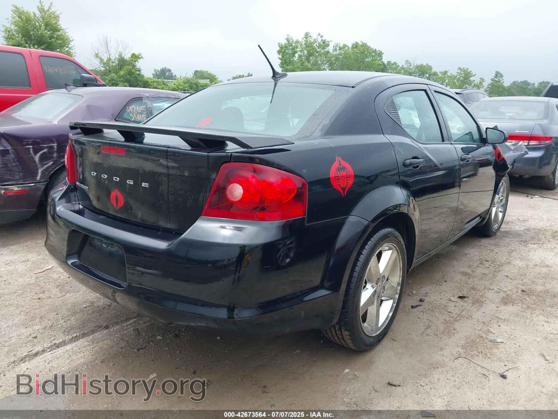 2014 DODGE AVENGER - VIN: 1C3CDZAB6EN202040 - Фото 4