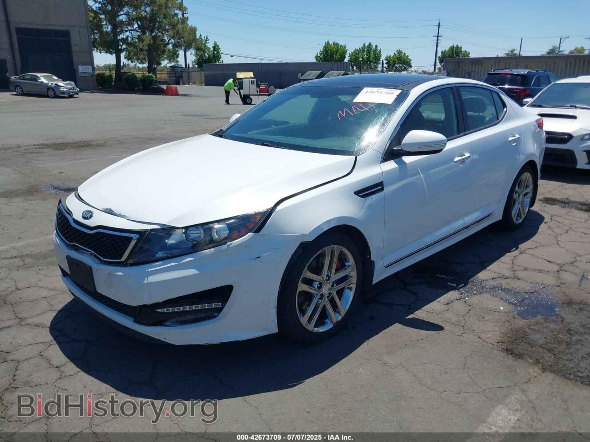 2013 KIA OPTIMA - VIN: 5XXGR4A65DG234105 - Фото 2
