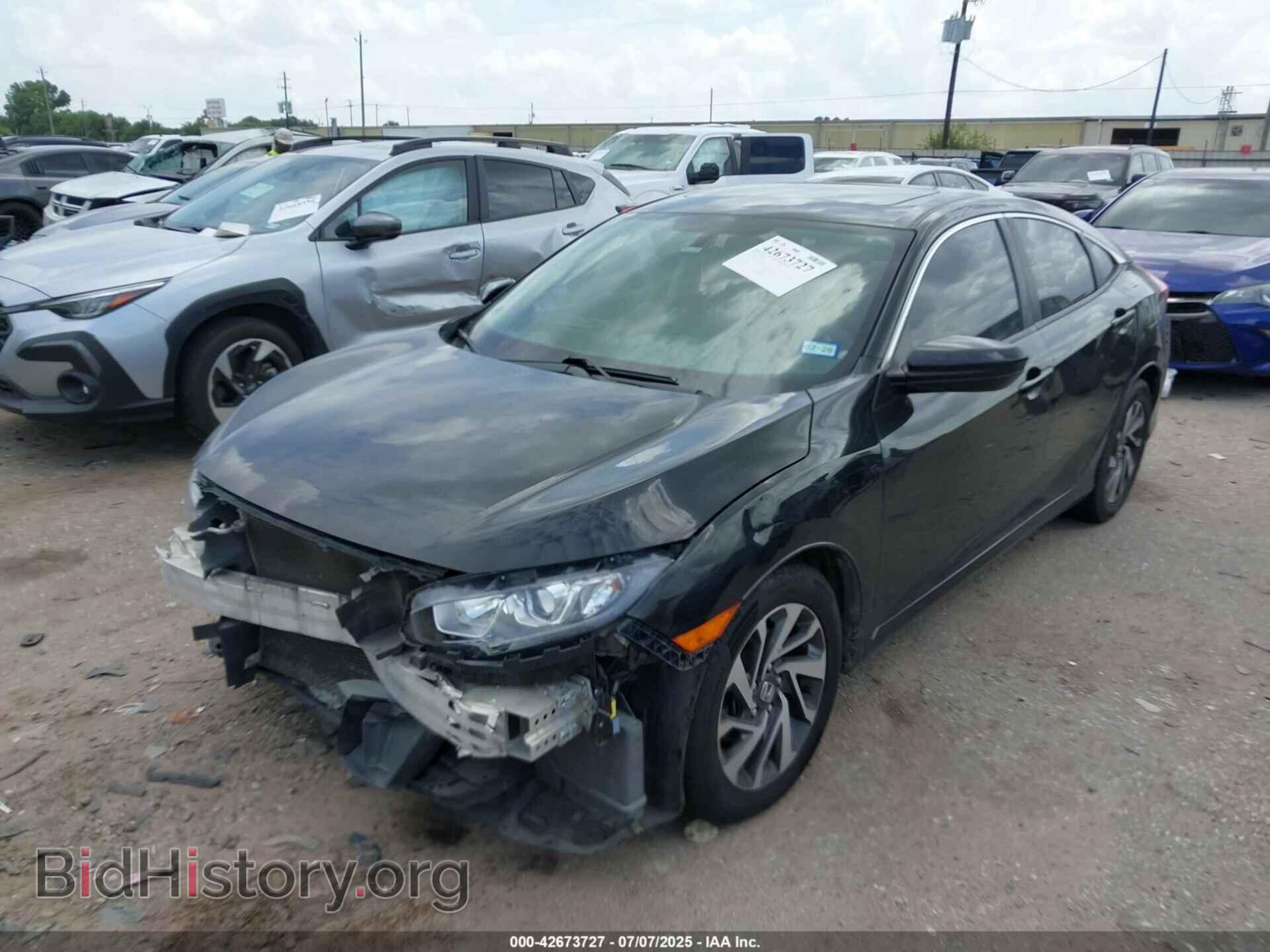 2016 HONDA CIVIC - VIN: 19XFC2F70GE092813 - Фото 2