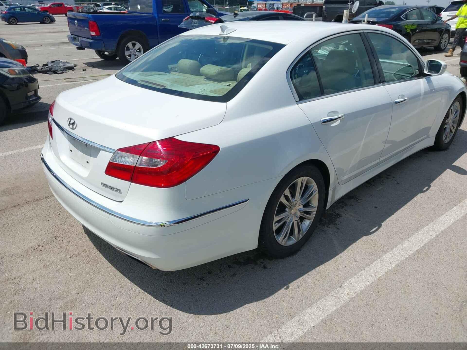 2012 HYUNDAI GENESIS - VIN: KMHGC4DD3CU184482 - Фото 4