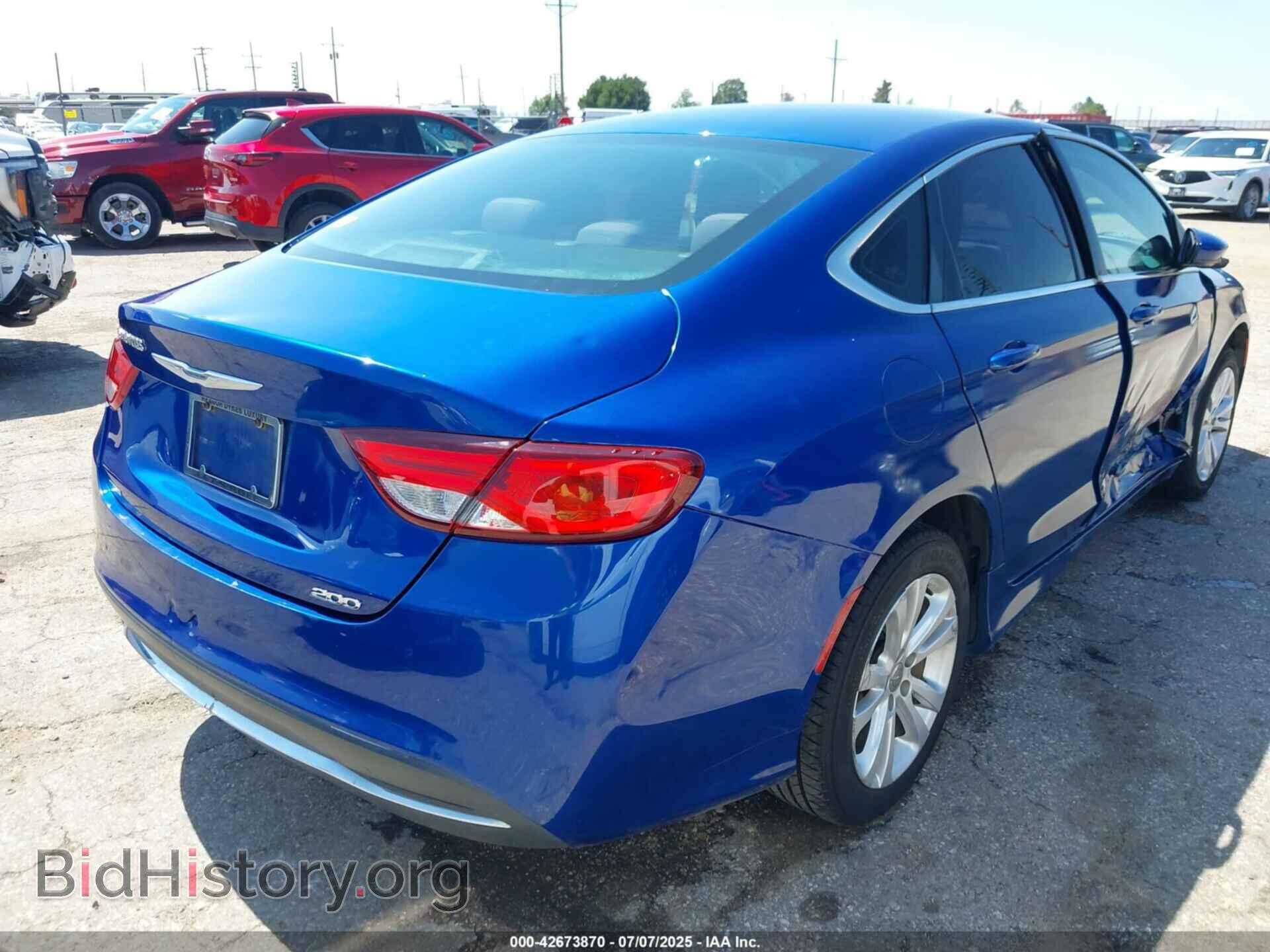 2015 CHRYSLER 200 - VIN: 1C3CCCAB5FN575426 - Фото 4