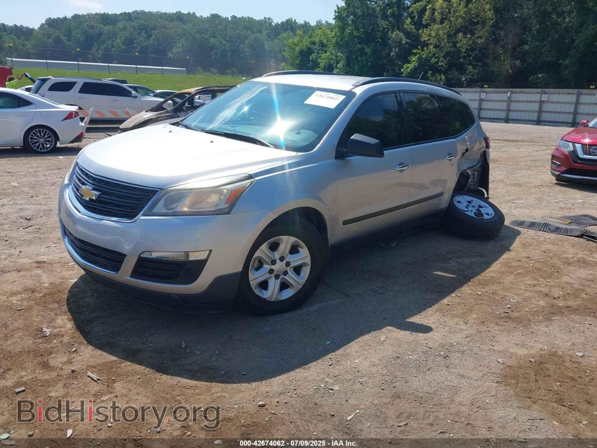 2014 CHEVROLET TRAVERSE - VIN: 1GNKRFED5EJ182543 - Фото 2