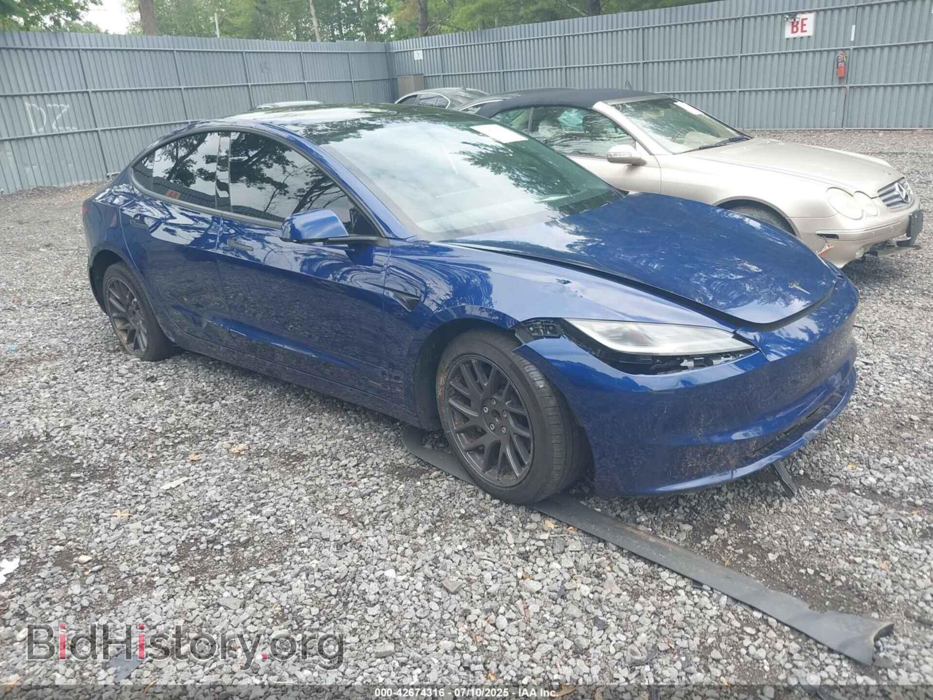 Фотография 5YJ3E1EA4RF829626 - TESLA MODEL 3 2024