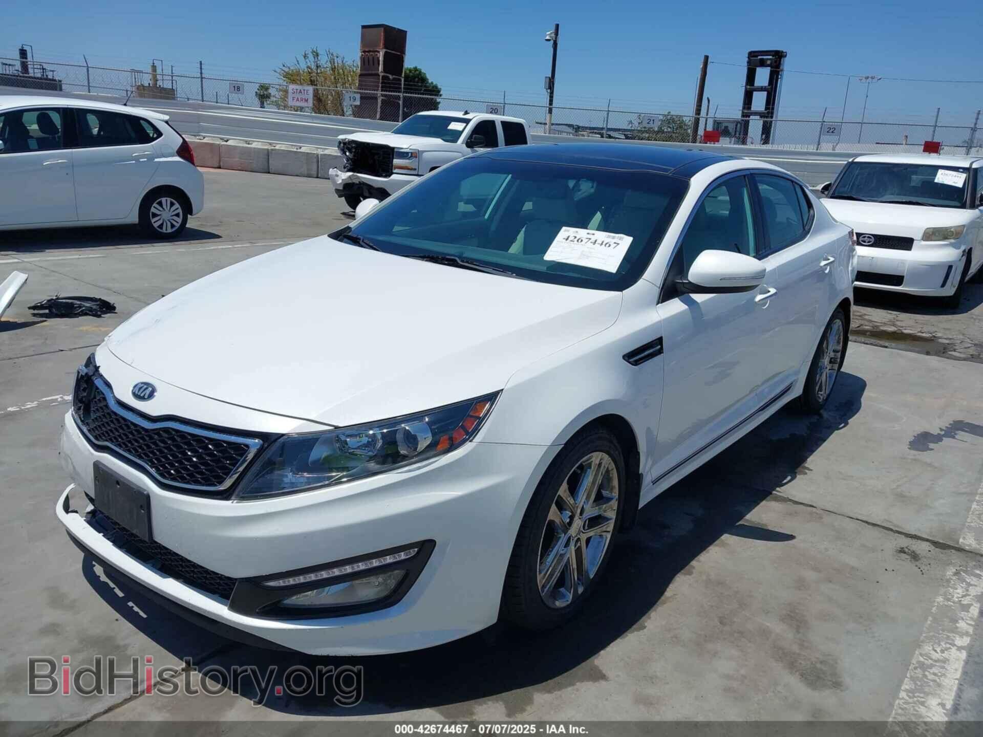 2013 KIA OPTIMA - VIN: 5XXGR4A6XDG090115 - Фото 2