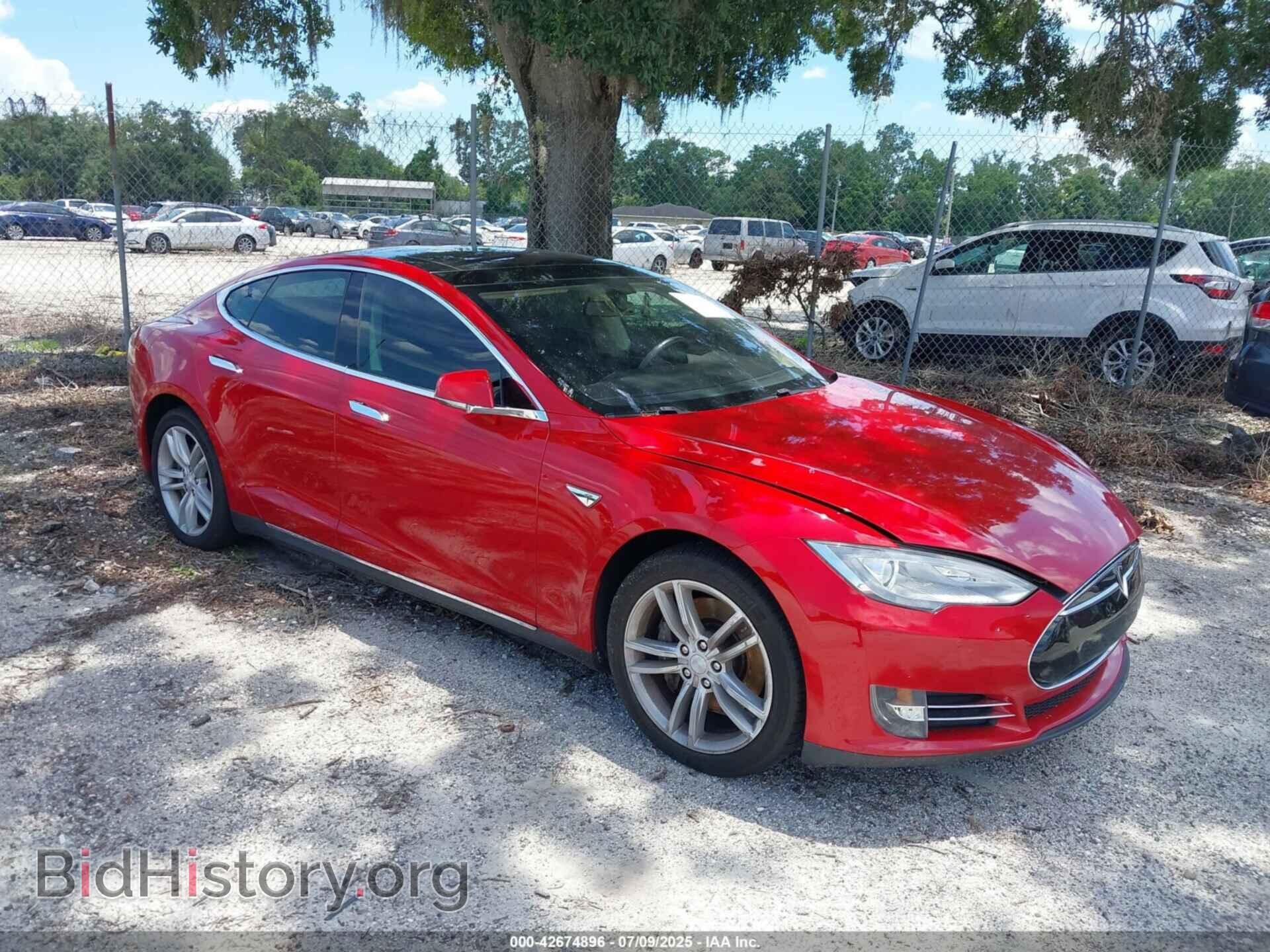 Photo 5YJSA1CN7DFP26562 - TESLA MODEL S 2013