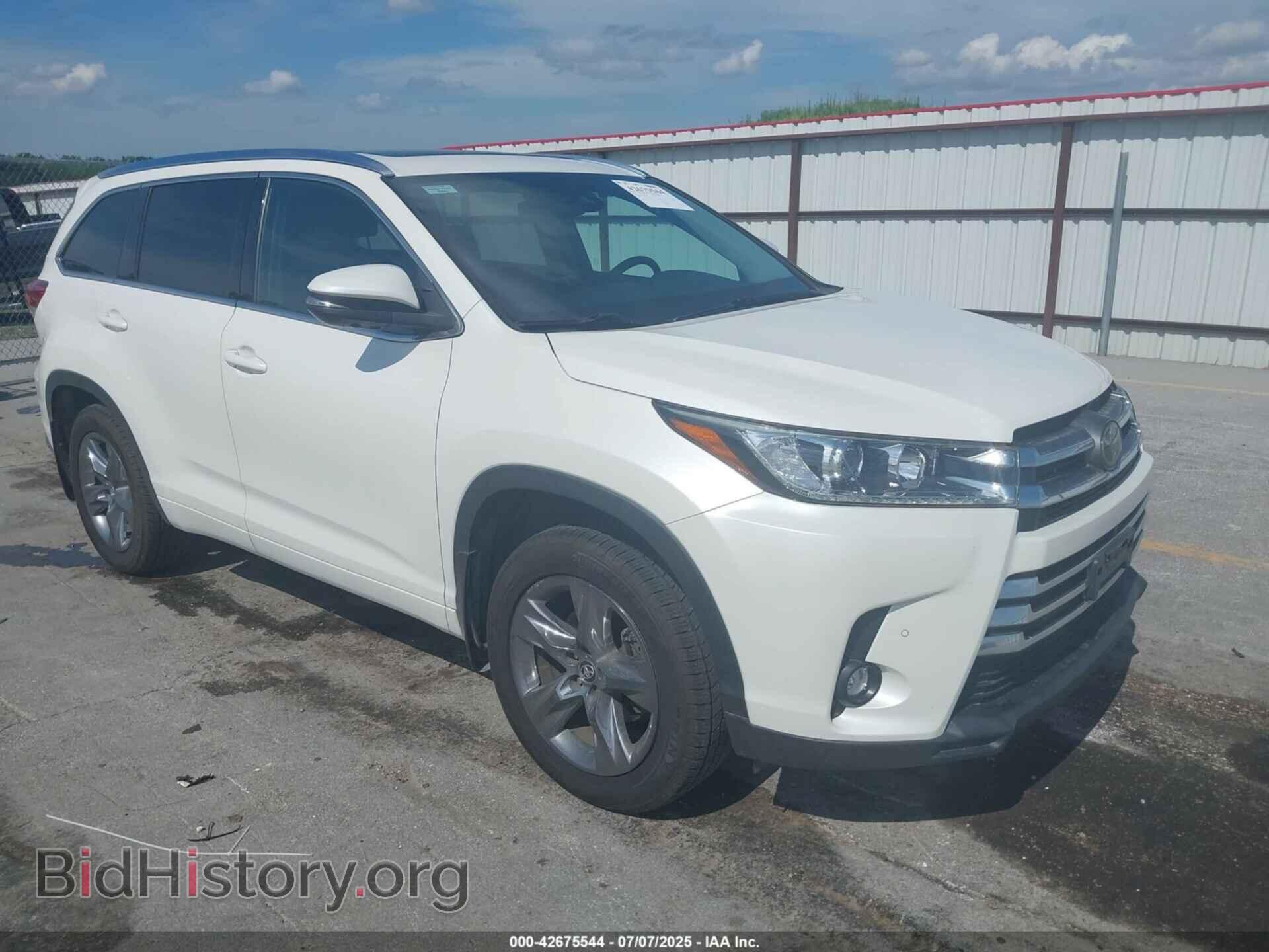 Photo 5TDDZRFH9KS972799 - TOYOTA HIGHLANDER 2019