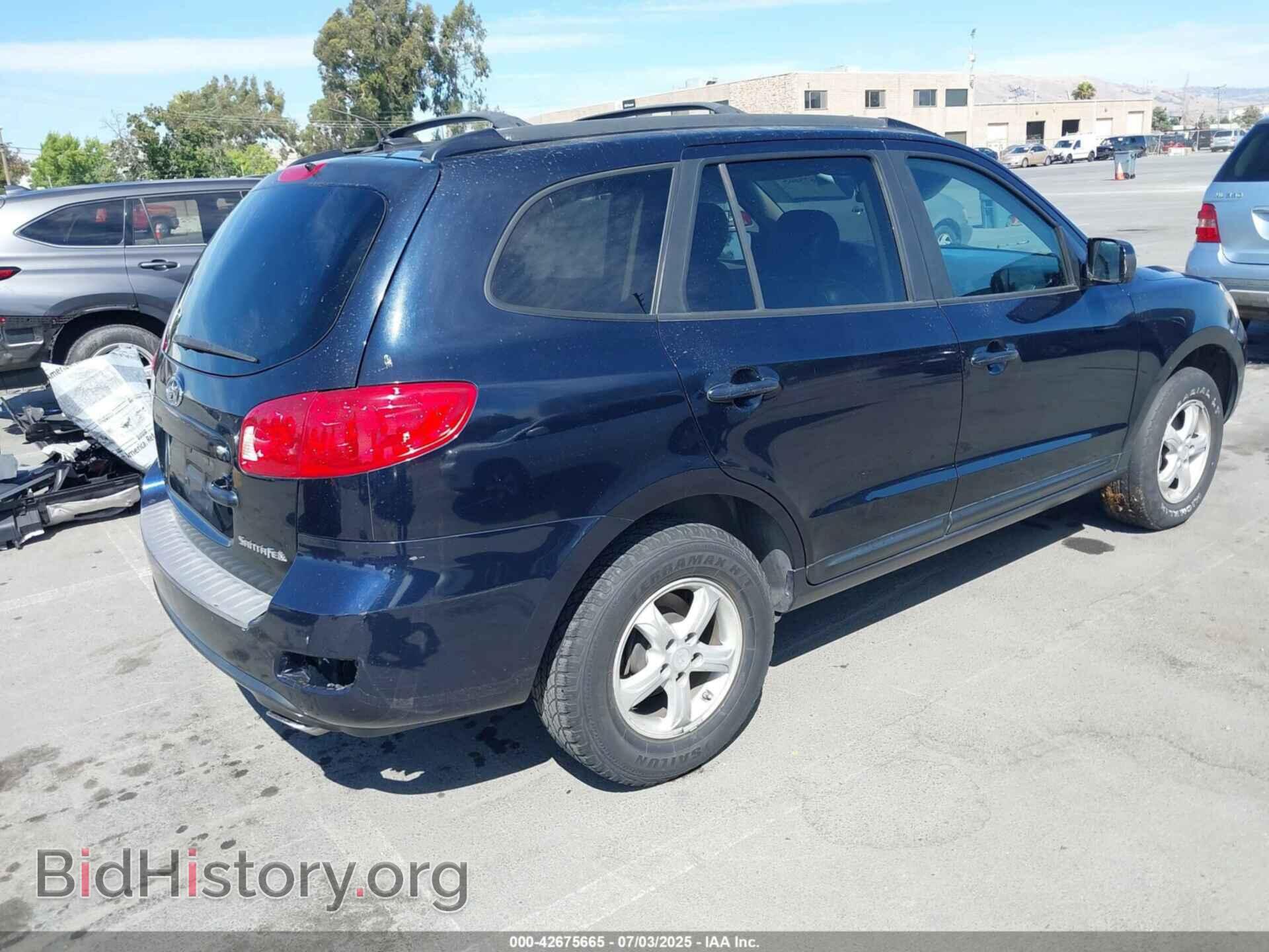 2007 HYUNDAI SANTA FE - VIN: 5NMSG13DX7H061536 - Фото 4