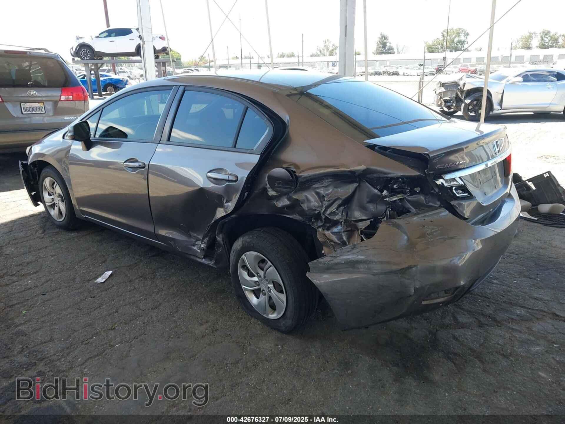 2013 HONDA CIVIC - VIN: 19XFB2F59DE289976 - Фото 3