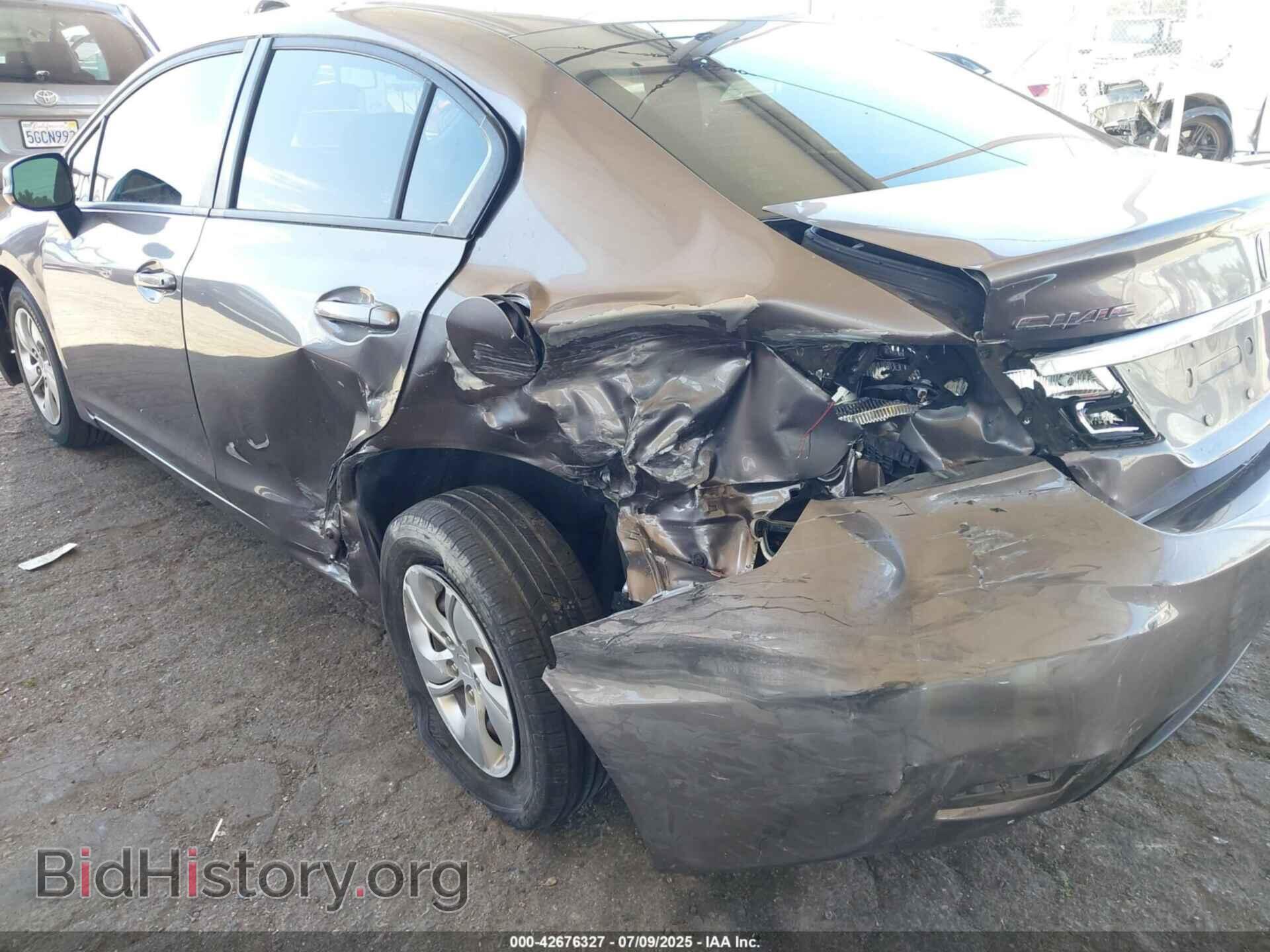 2013 HONDA CIVIC - VIN: 19XFB2F59DE289976 - Фото 6