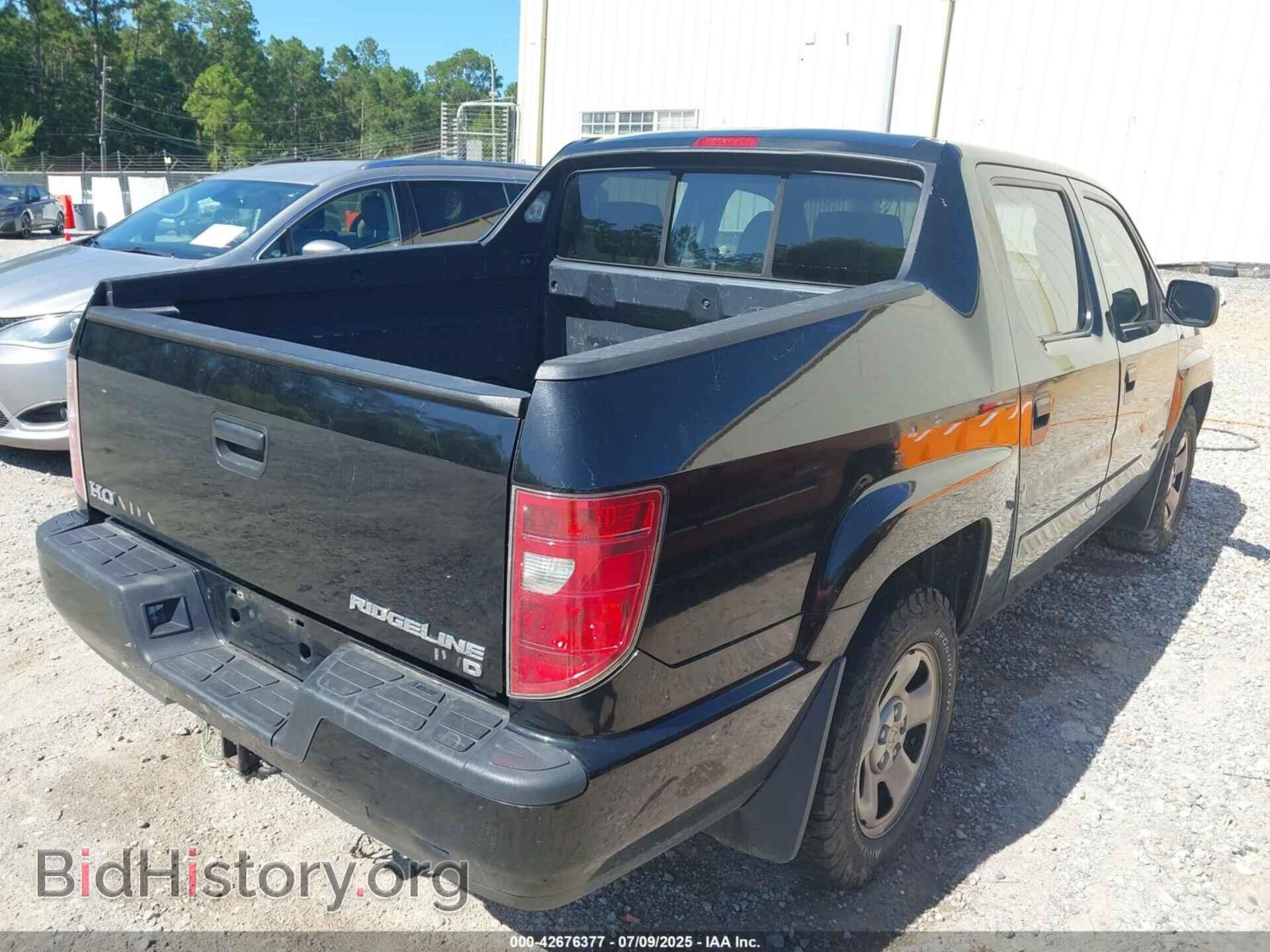2009 HONDA RIDGELINE - VIN: 5FPYK16269B107183 - Фото 4