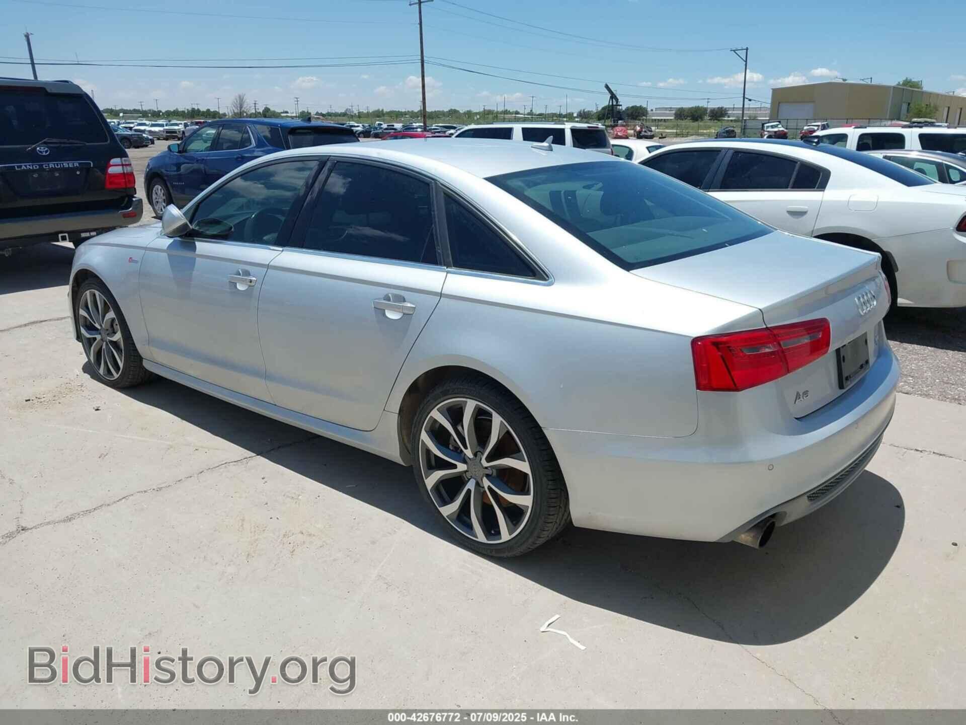 2013 AUDI A6 - VIN: WAUHGAFC4DN107547 - Фото 3
