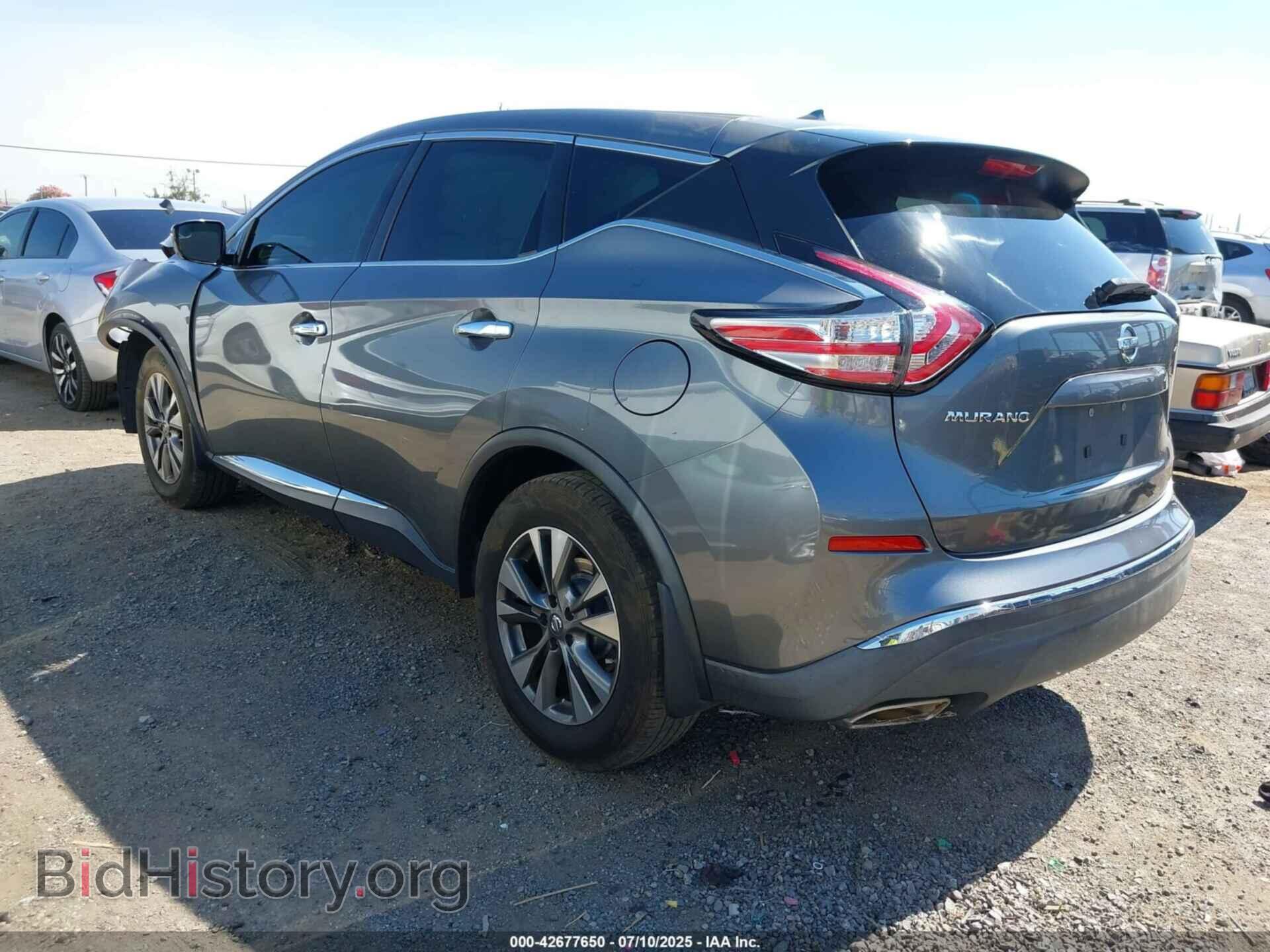 2016 NISSAN MURANO - VIN: 5N1AZ2MG9GN106923 - Фото 3