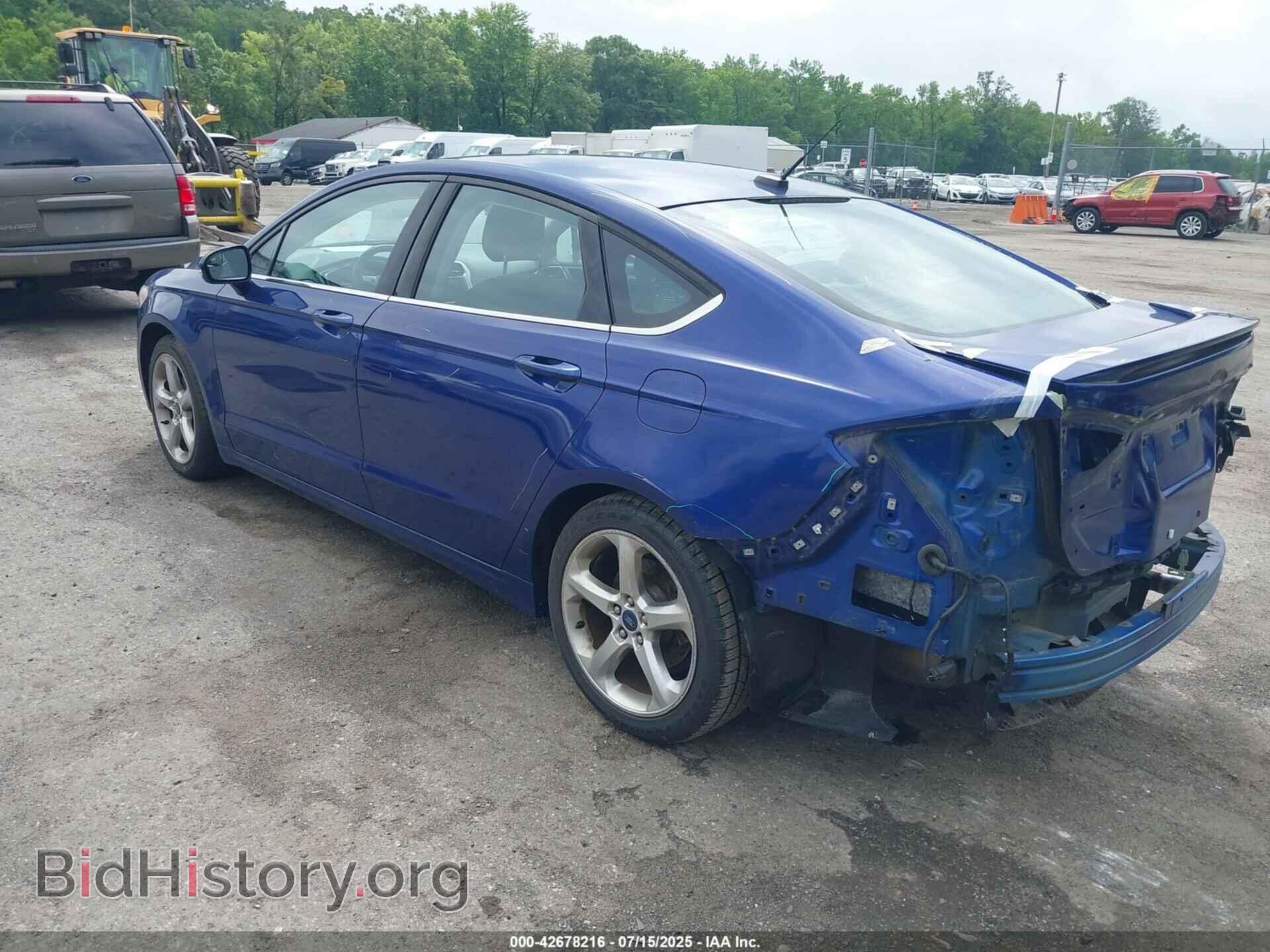 2014 FORD FUSION - VIN: 1FA6P0HD7E5391547 - Фото 3